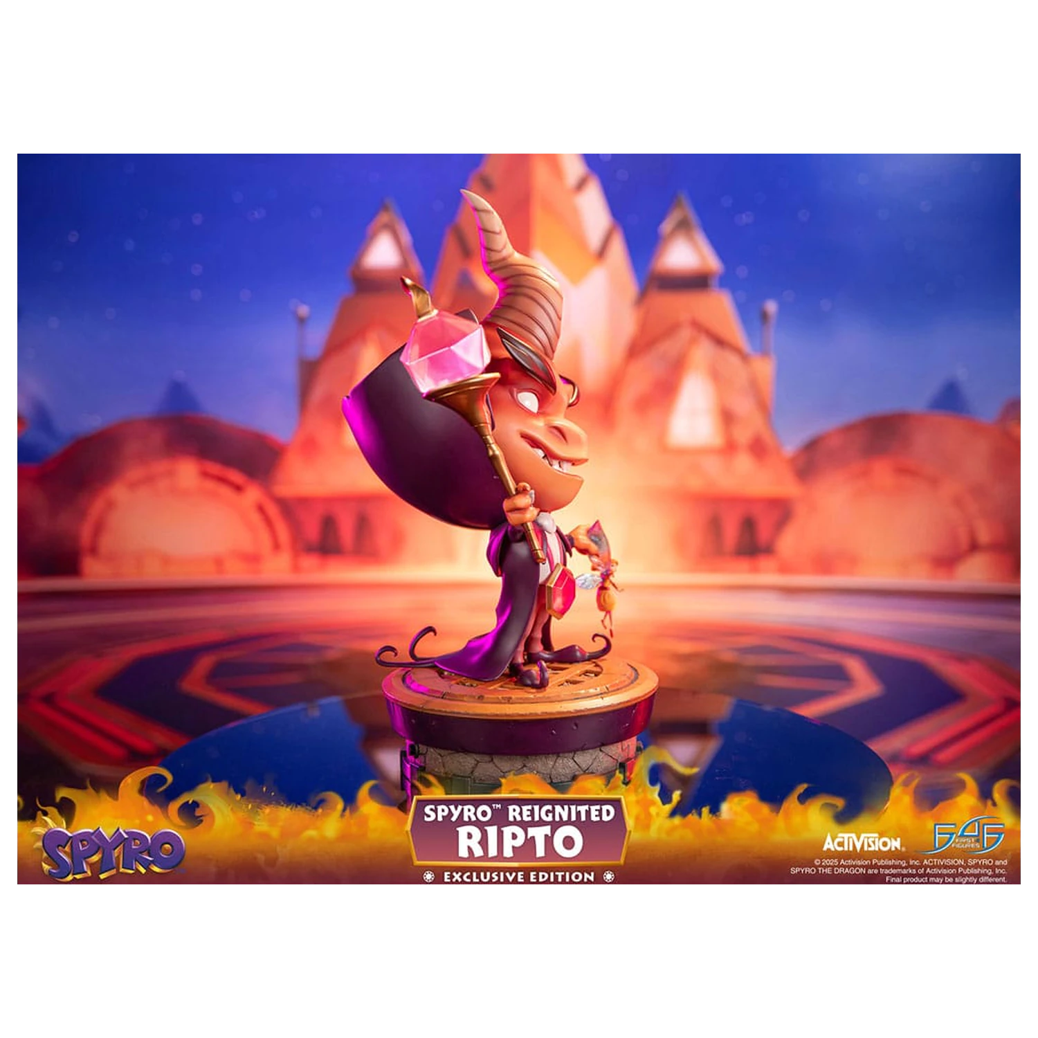 Spyro Reignited Statue Ripto Exclusive Edition 47 cm Produktfoto