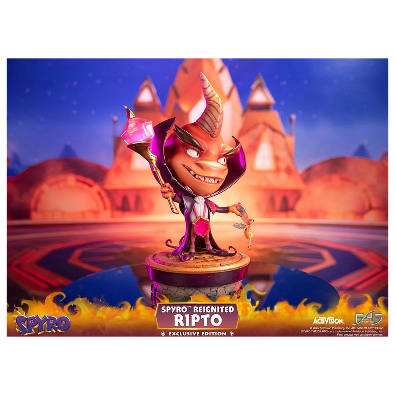 Spyro Reignited Statue Ripto Exclusive Edition 47 cm Produktfoto