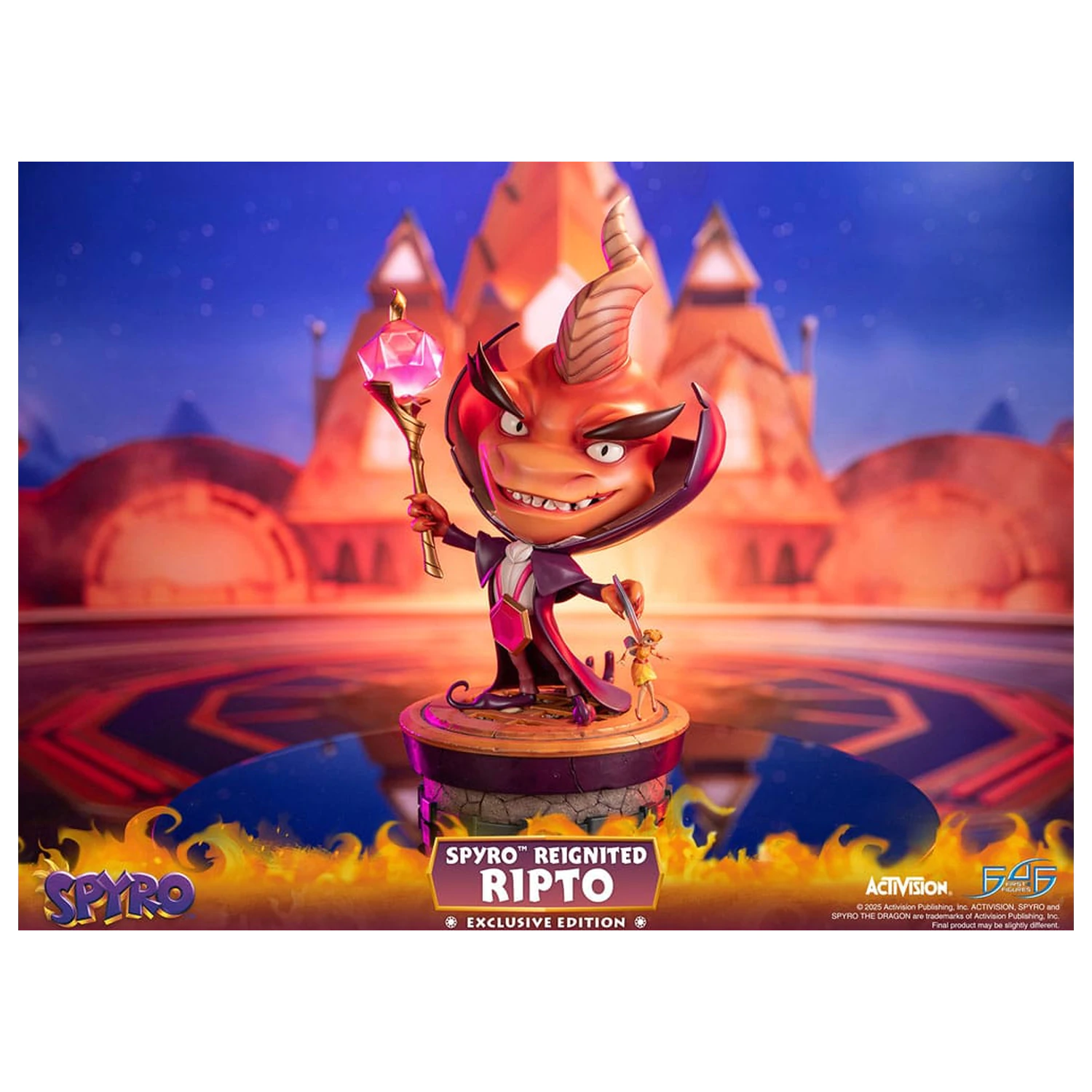 Spyro Reignited Statue Ripto Exclusive Edition 47 cm Produktfoto