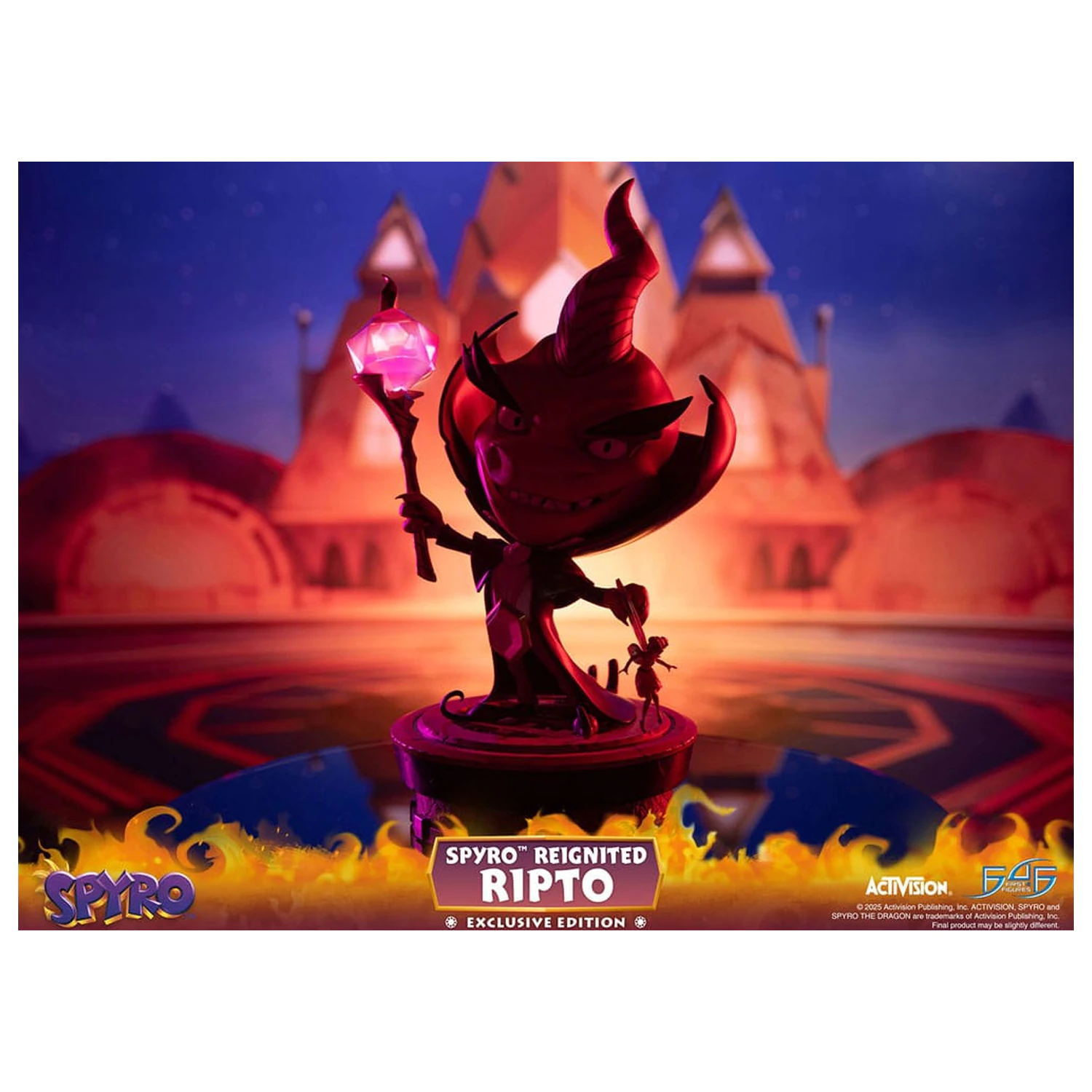 Spyro Reignited Statue Ripto Exclusive Edition 47 cm Produktfoto