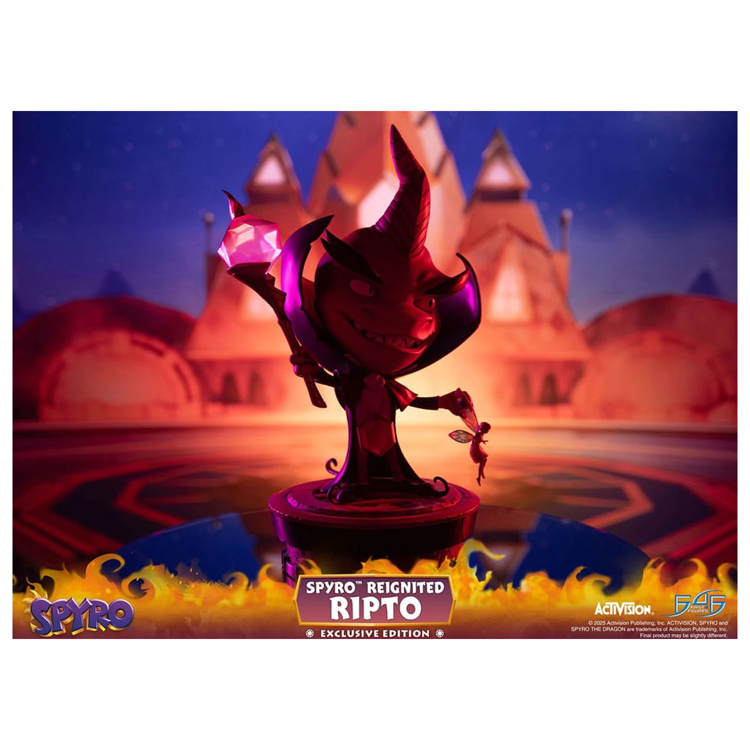 Spyro Reignited Statue Ripto Exclusive Edition 47 cm Produktfoto