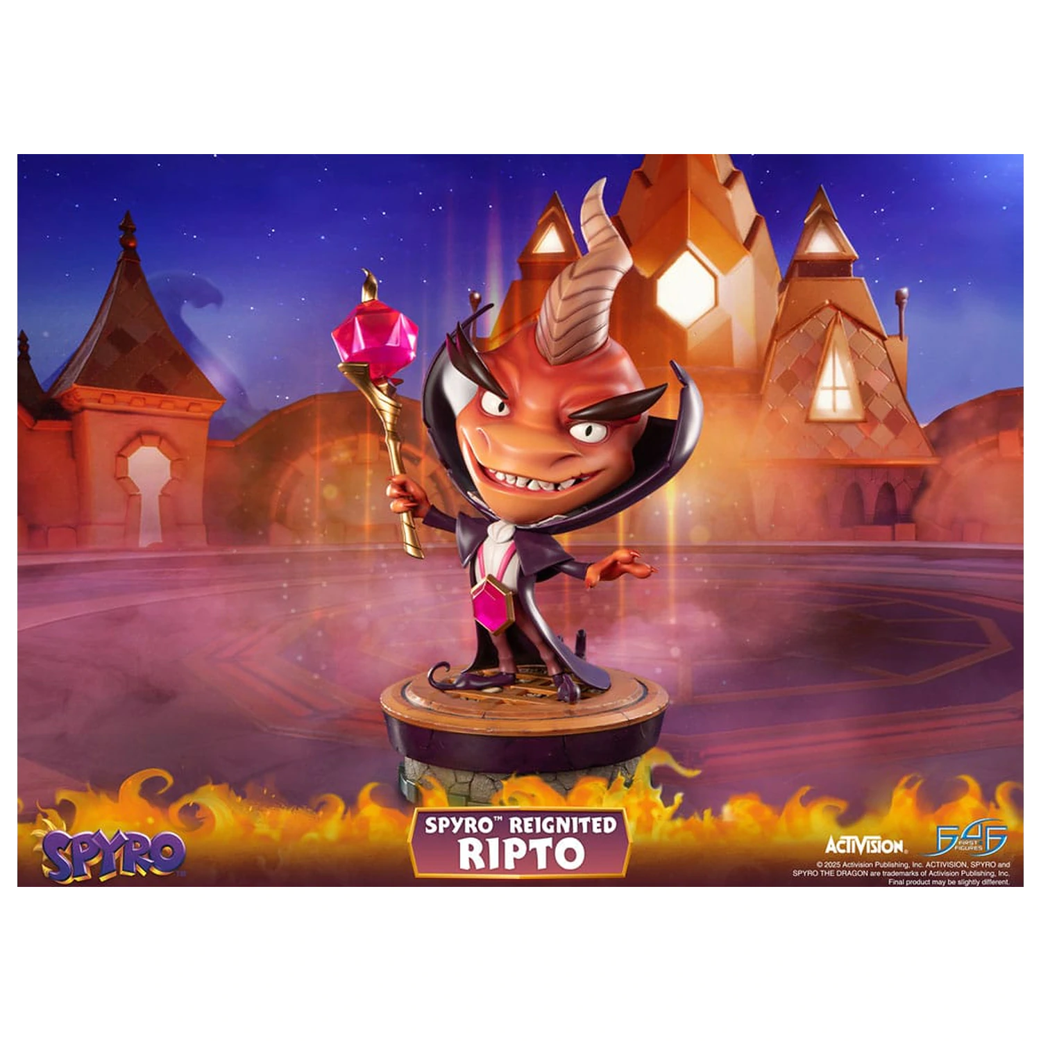 Spyro Reignited Statue Ripto 47 cm Produktfoto