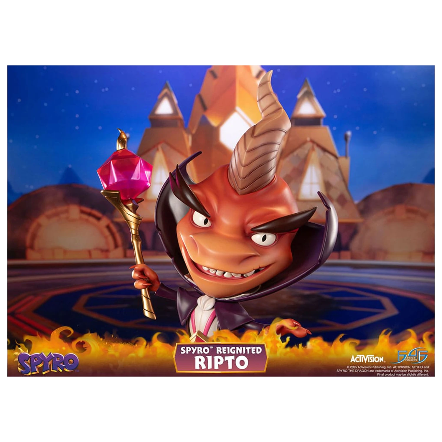 Spyro Reignited Statue Ripto 47 cm Produktfoto