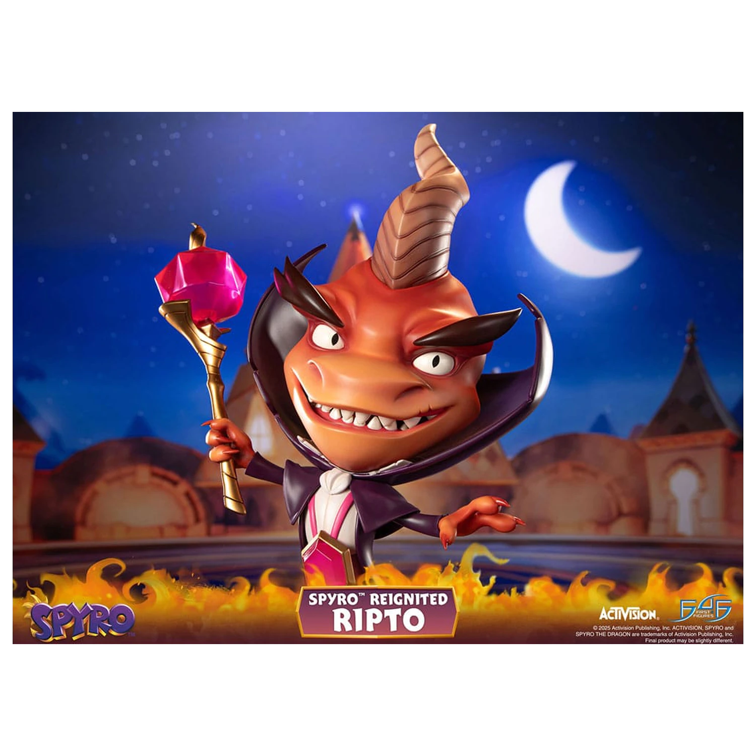 Spyro Reignited Statue Ripto 47 cm Produktfoto