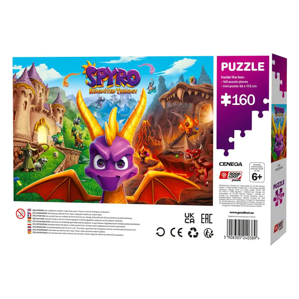 Spyro Reignited Trilogy Kids Puzzle (160 Teile) termékfotó