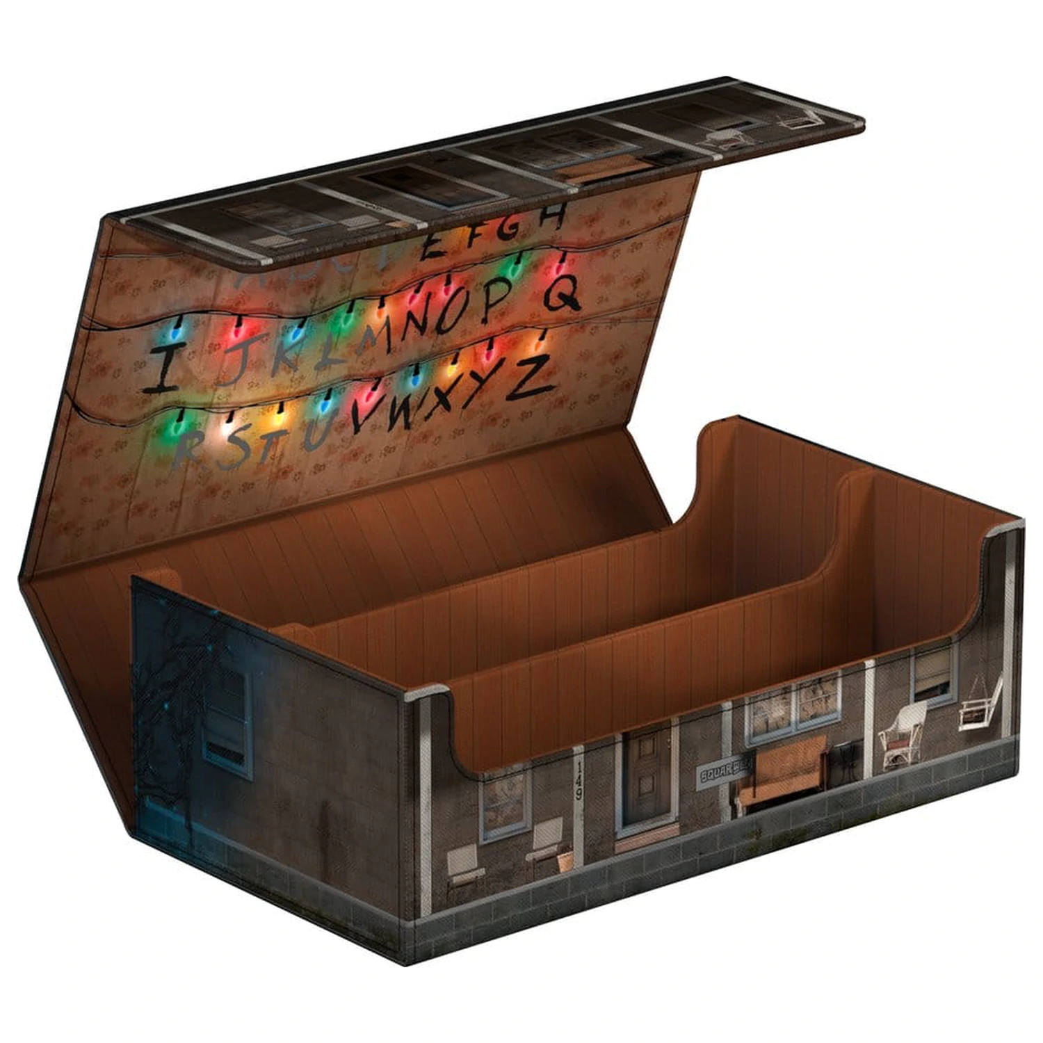 Squaroes Sammler 800 Hüllen Stranger Things - The Byers House Produktfoto