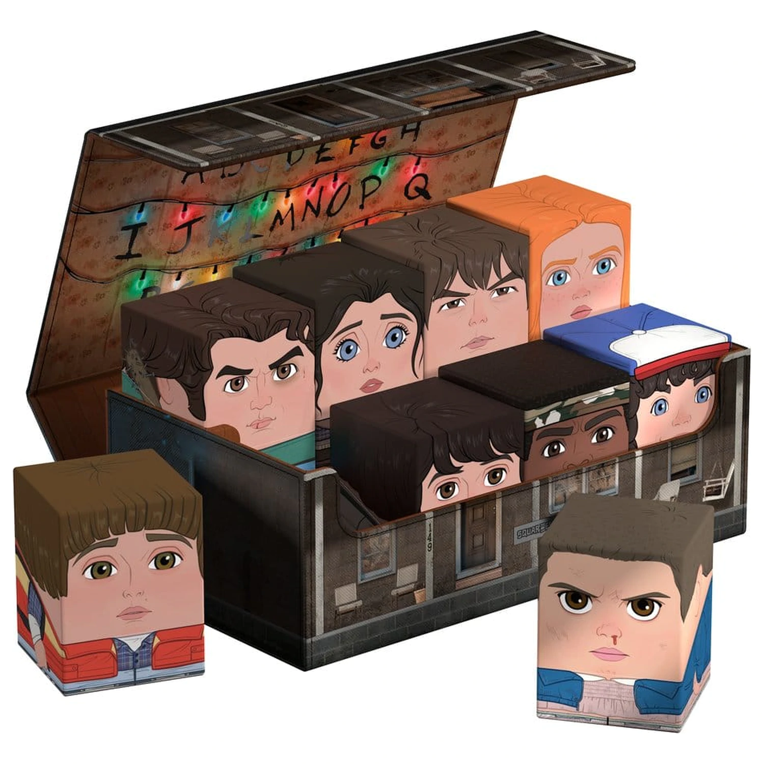 Squaroes Sammler 800 Hüllen Stranger Things - The Byers House Produktfoto