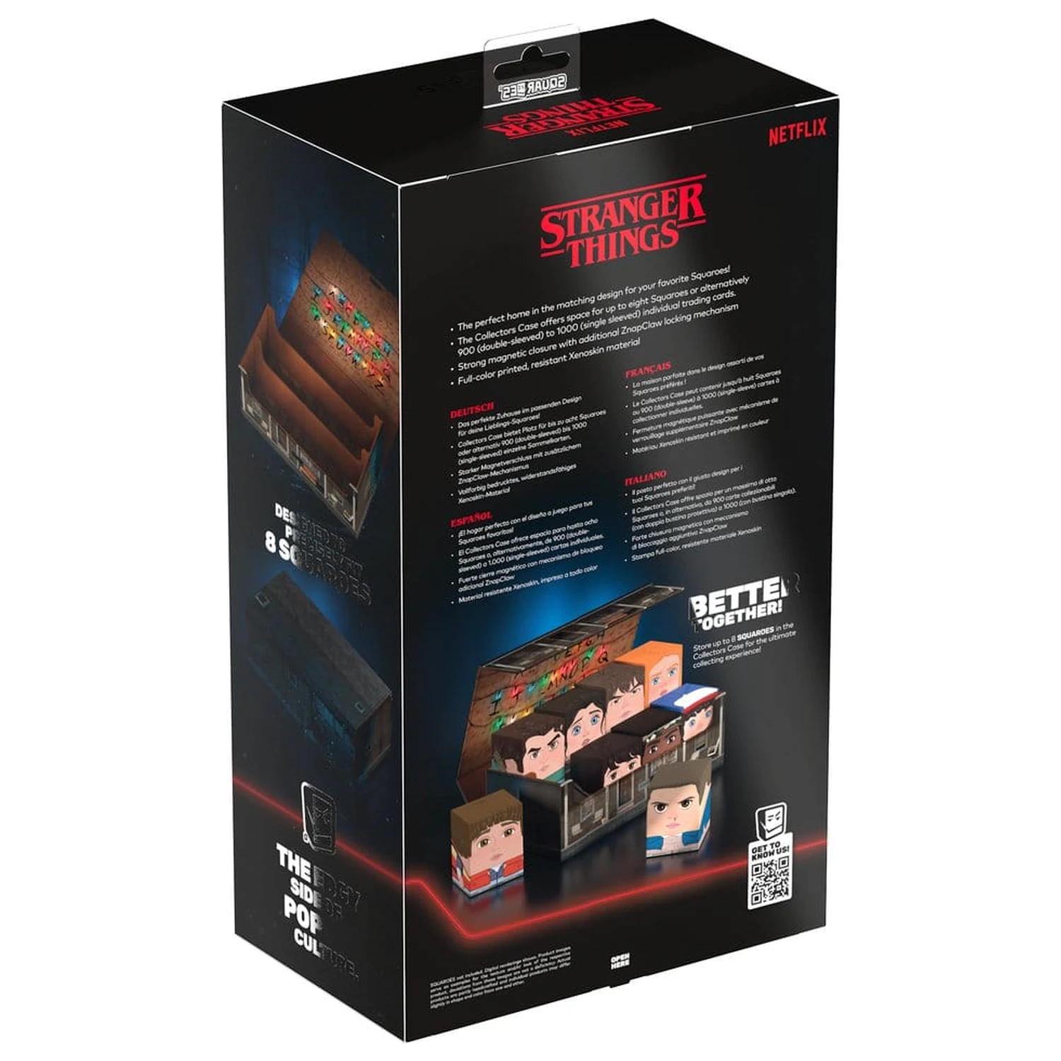 Squaroes Sammler 800 Hüllen Stranger Things - The Byers House Produktfoto