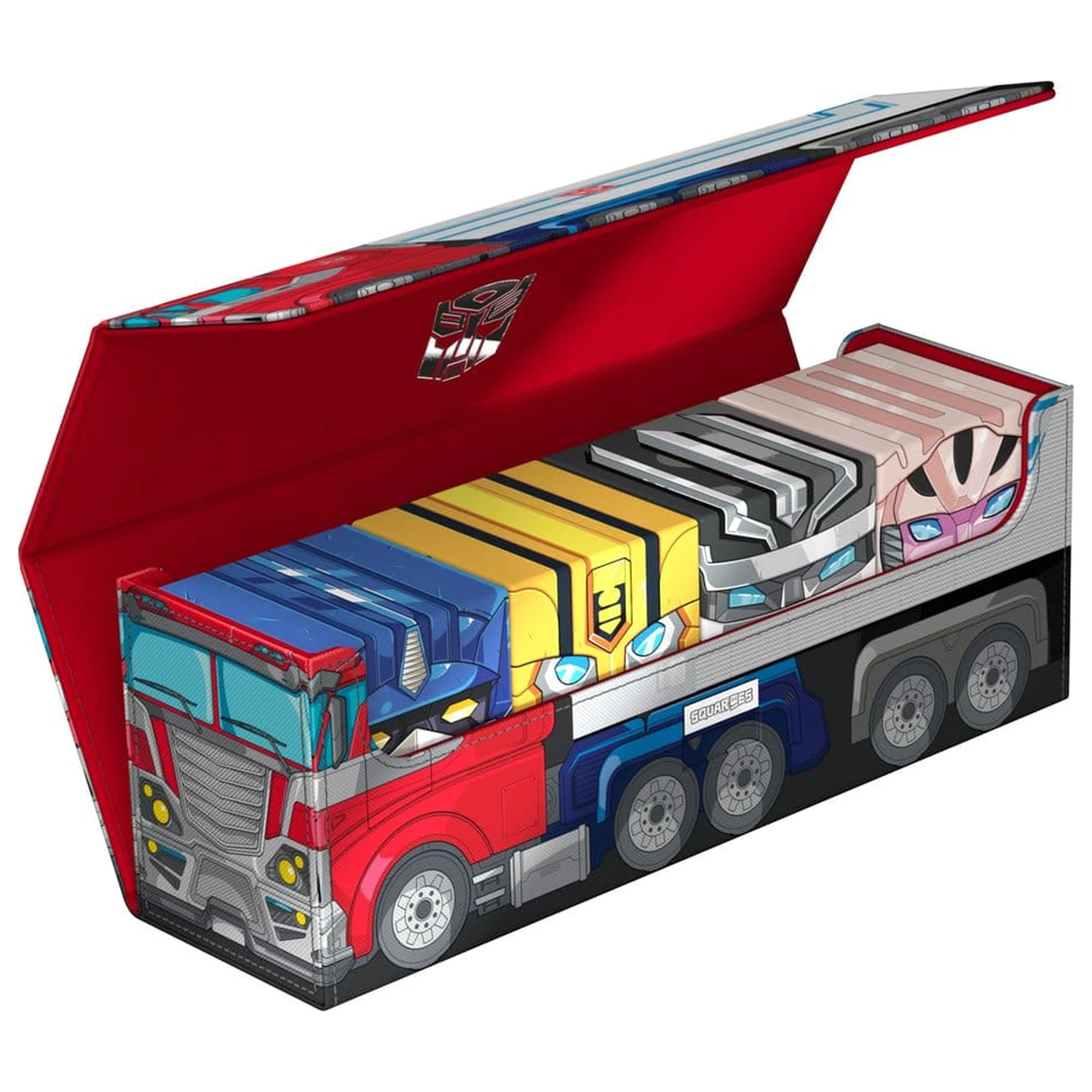 Squaroes Sammler-Hülle 400 Squaroe Transformers - Optimus Prime Truck Produktfoto