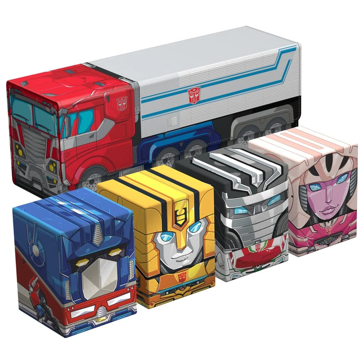 Squaroes Sammler-Hülle 400 Squaroe Transformers - Optimus Prime Truck Produktfoto
