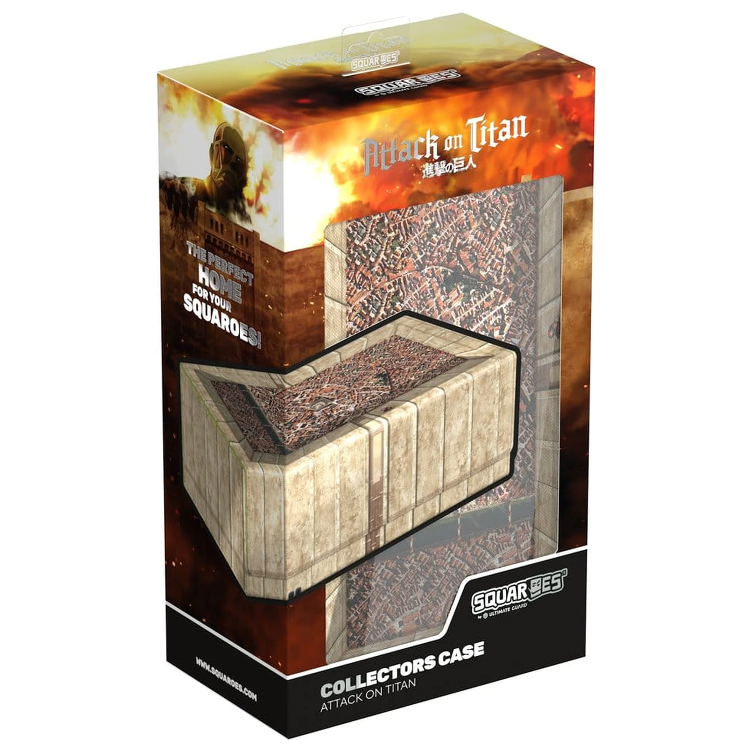 Squaroes - Sammlergehäuse 800 Attack on Titan - Shiganshina District Produktfoto