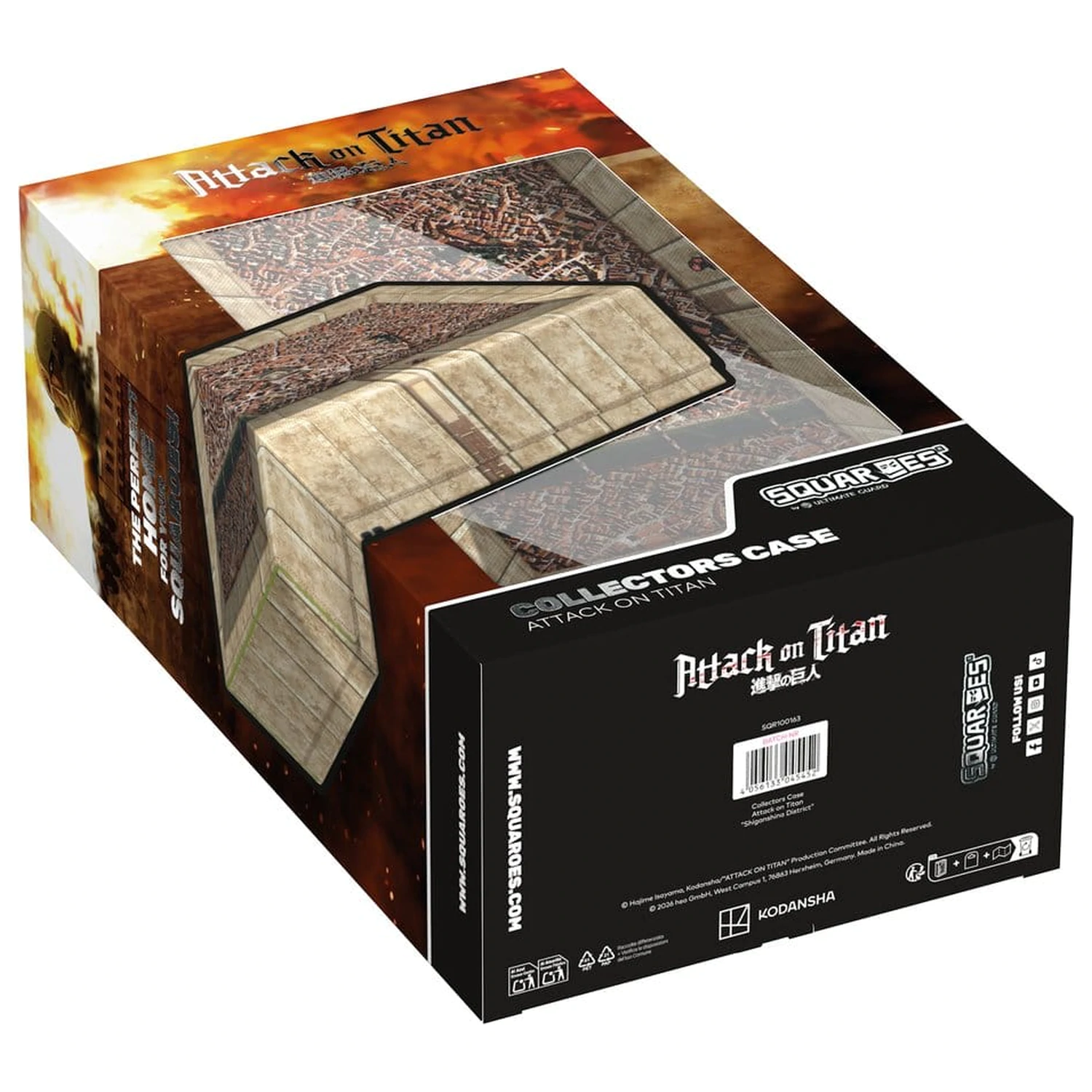 Squaroes - Sammlergehäuse 800 Attack on Titan - Shiganshina District Produktfoto