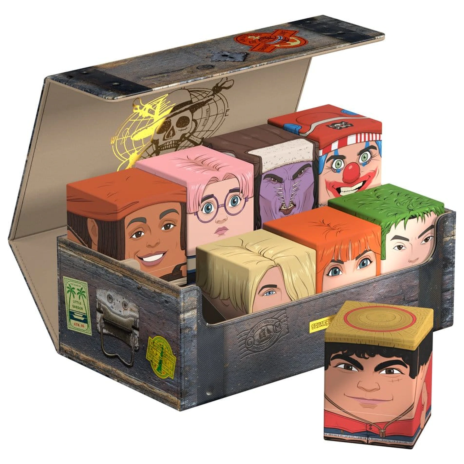 Squaroes Collectors Case 800 ONE PIECE - Holztruhe Produktfoto
