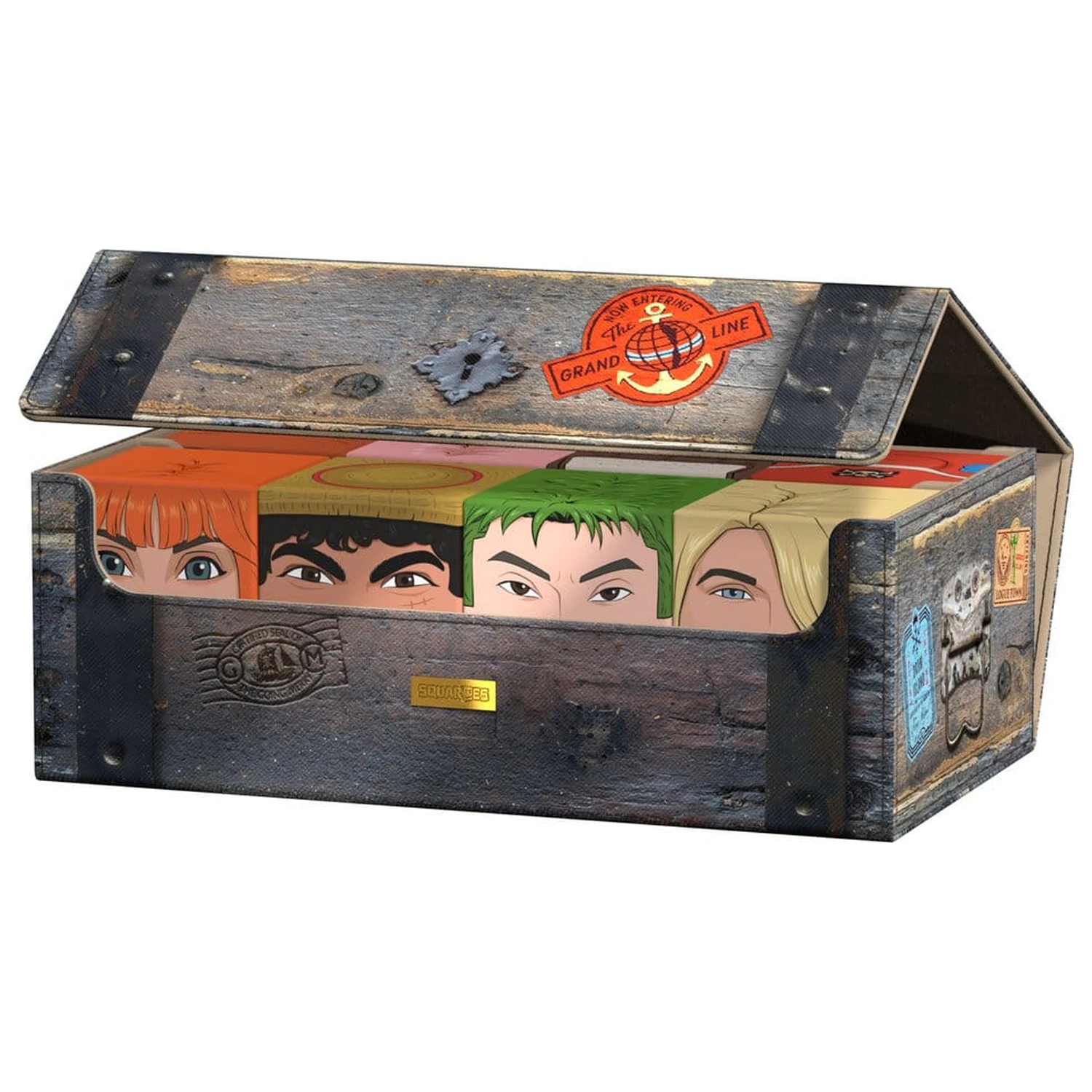 Squaroes Collectors Case 800 ONE PIECE - Holztruhe Produktfoto