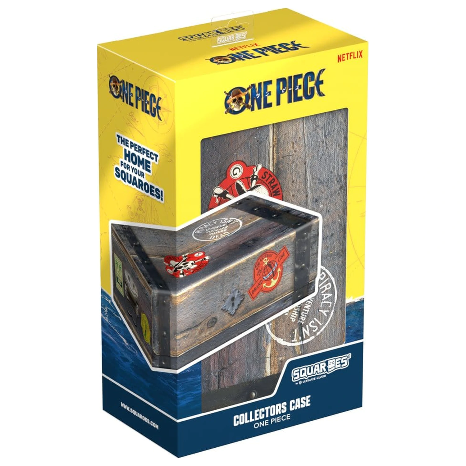 Squaroes Collectors Case 800 ONE PIECE - Holztruhe Produktfoto