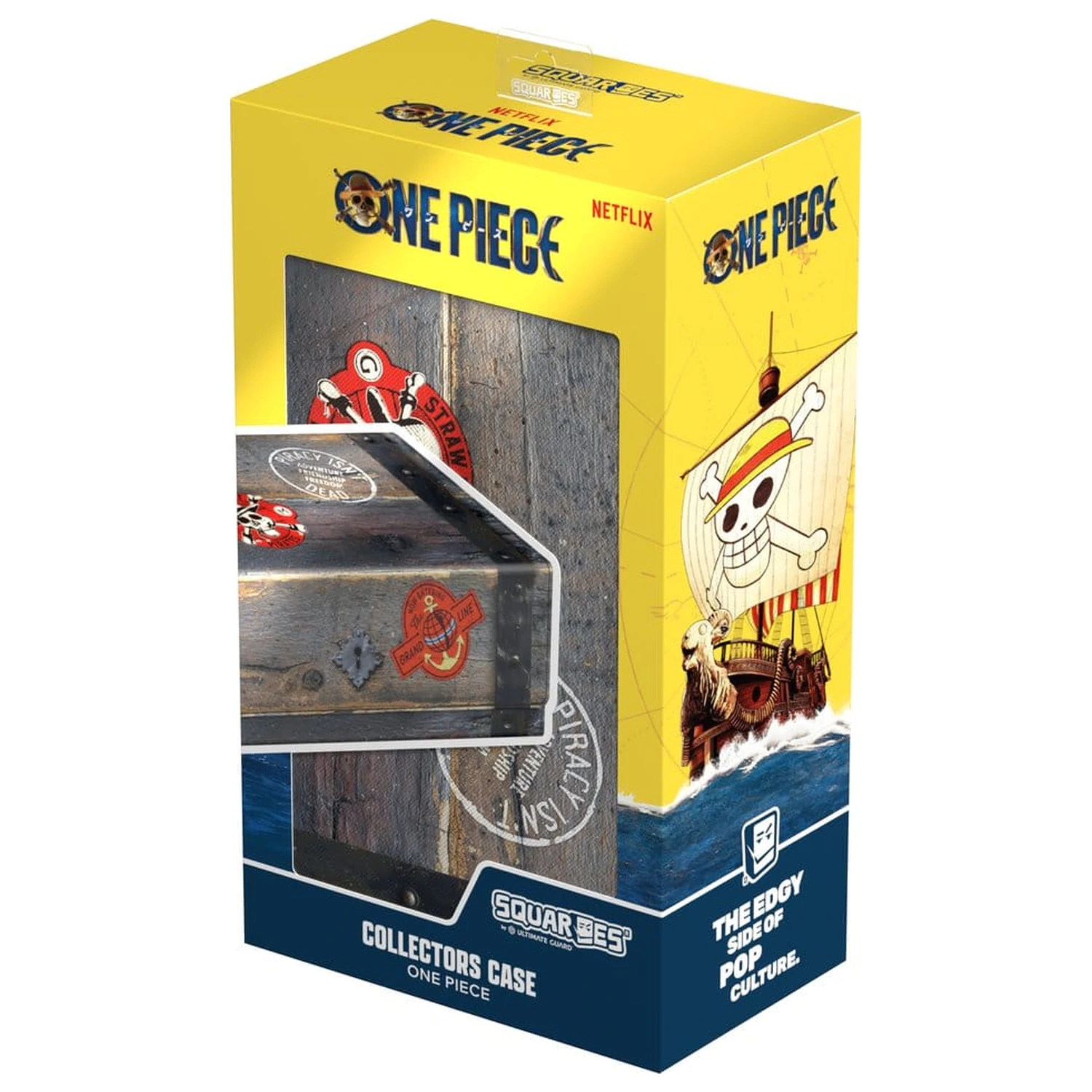 Squaroes Collectors Case 800 ONE PIECE - Holztruhe Produktfoto