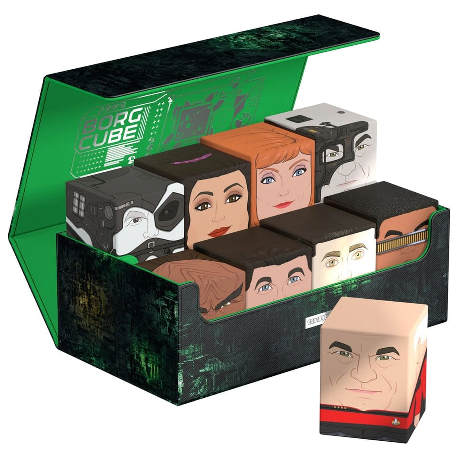Squaroes Sammlerhülle 800 Star Trek: The Next Generation - Borg Cube Produktfoto