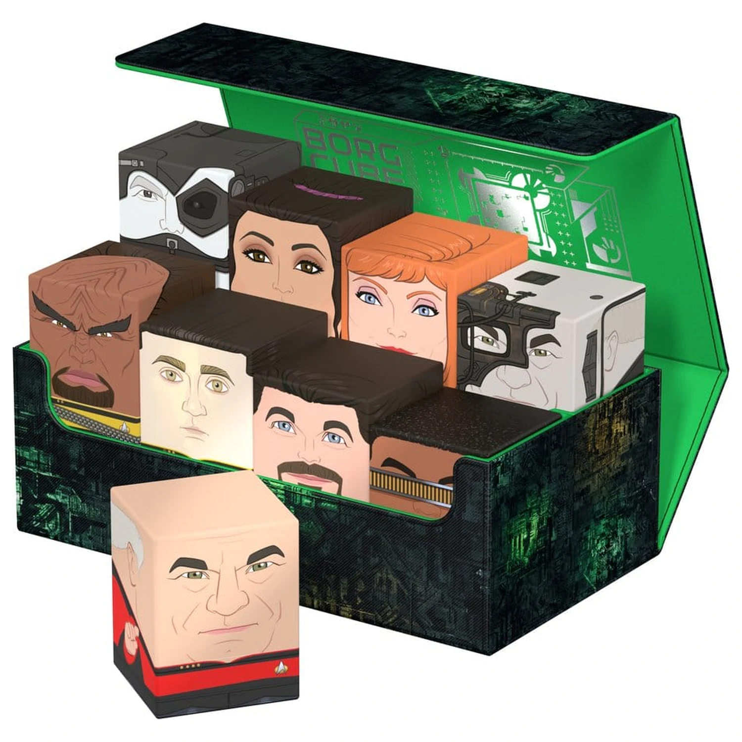 Squaroes Sammlerhülle 800 Star Trek: The Next Generation - Borg Cube Produktfoto