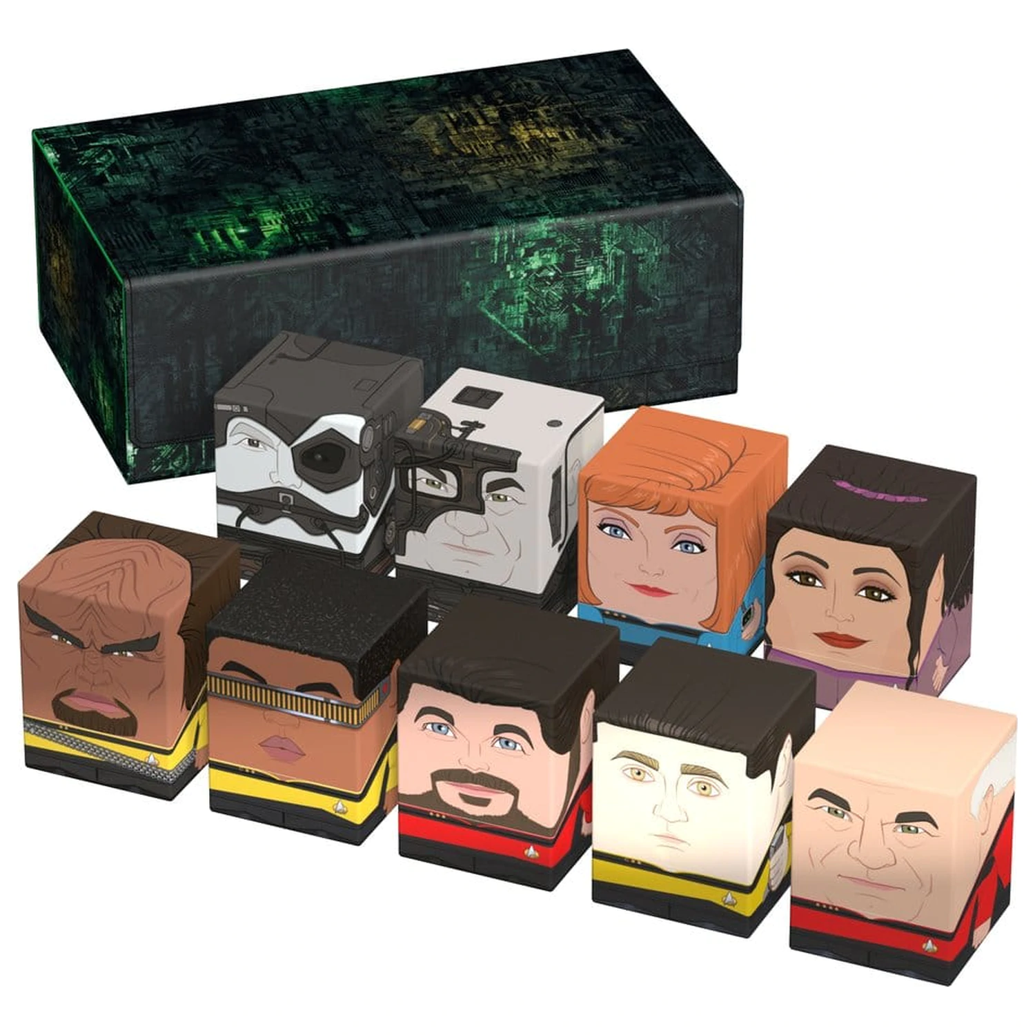 Squaroes Sammlerhülle 800 Star Trek: The Next Generation - Borg Cube Produktfoto
