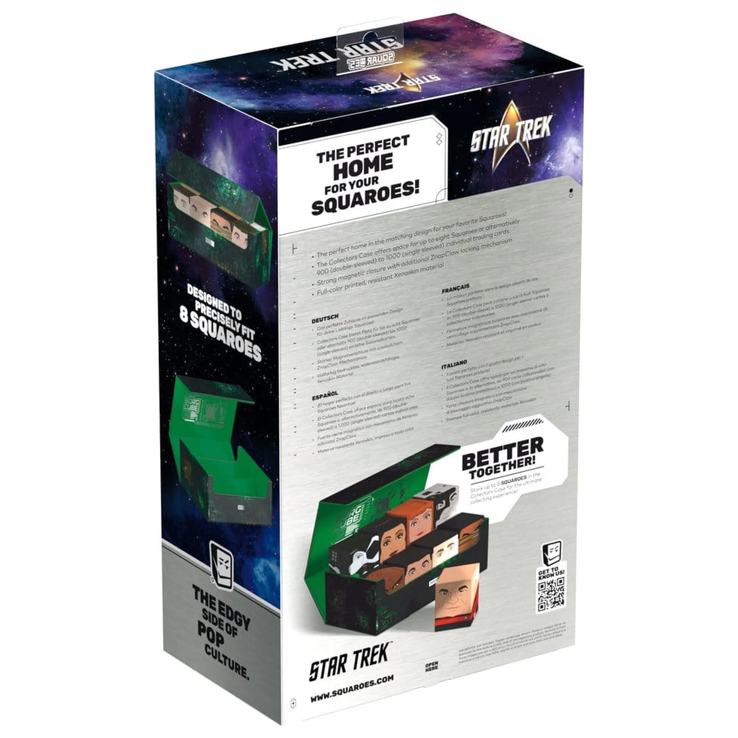 Squaroes Sammlerhülle 800 Star Trek: The Next Generation - Borg Cube Produktfoto