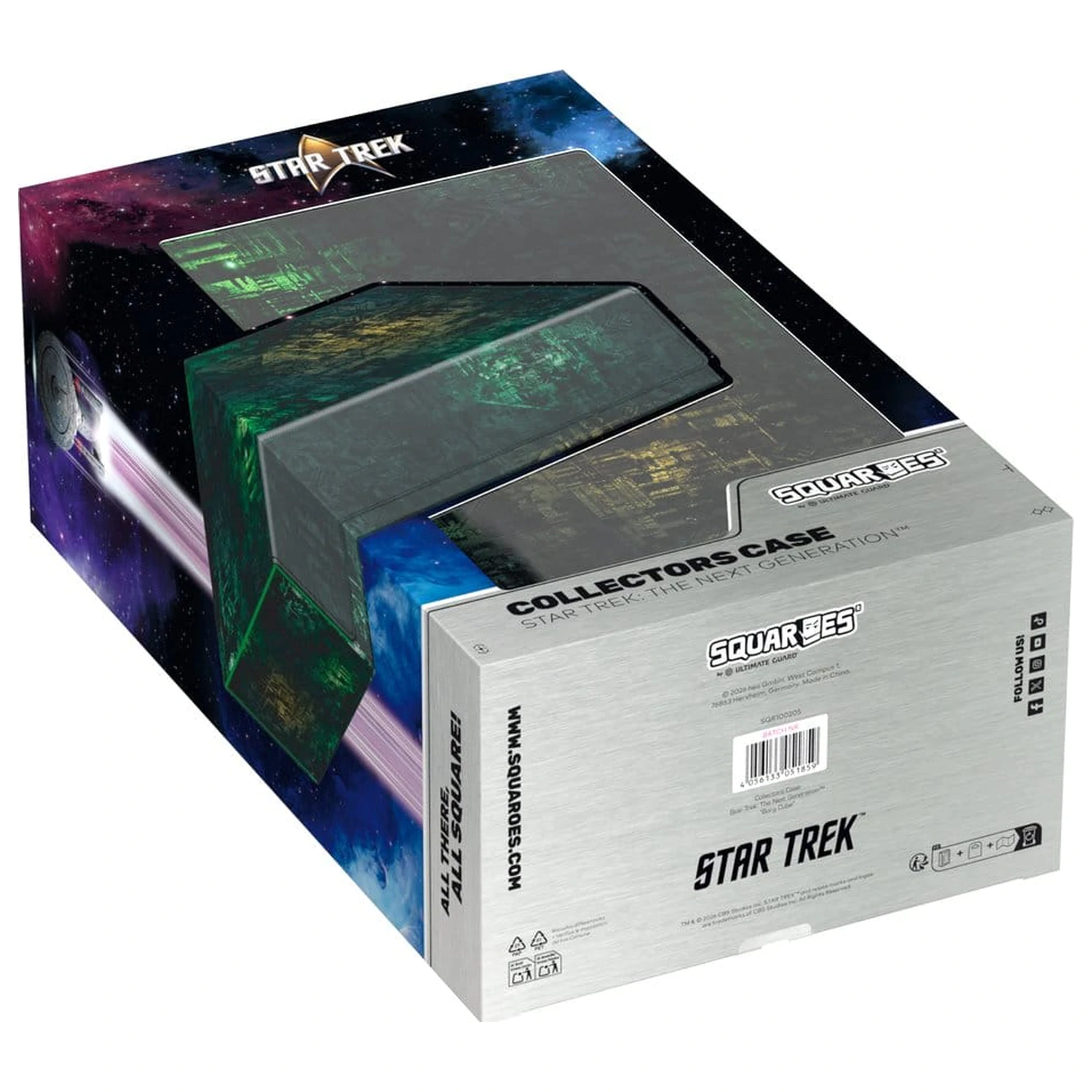 Squaroes Sammlerhülle 800 Star Trek: The Next Generation - Borg Cube Produktfoto