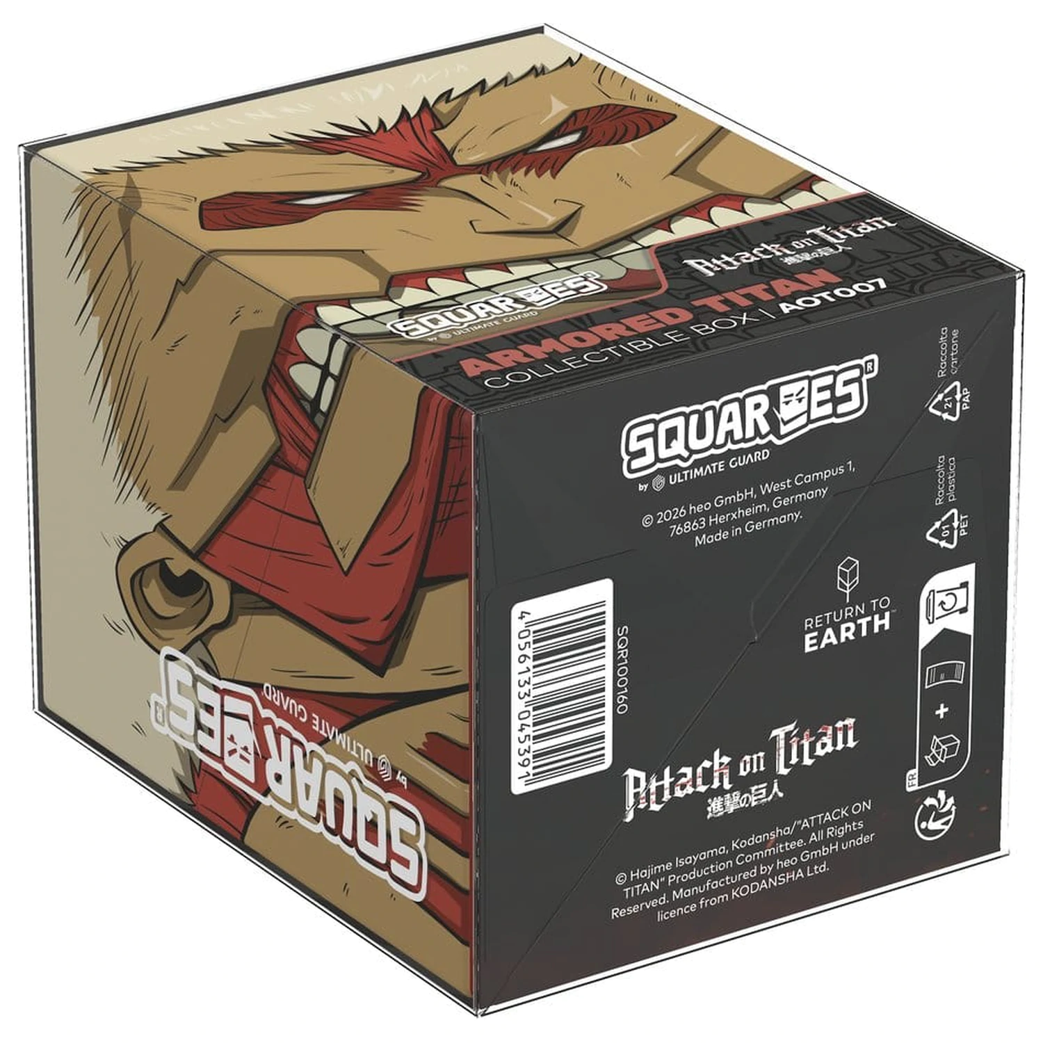 Squaroes Squaroe Attack on Titan AOT007 - Armored Titan Produktfoto