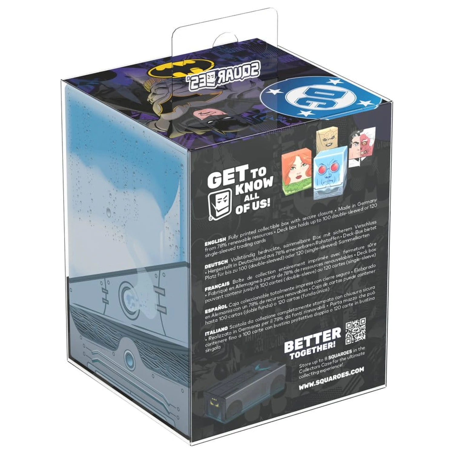 Squaroes Squaroe Batman: Gotham City GC010 - Mr. Freeze Produktfoto