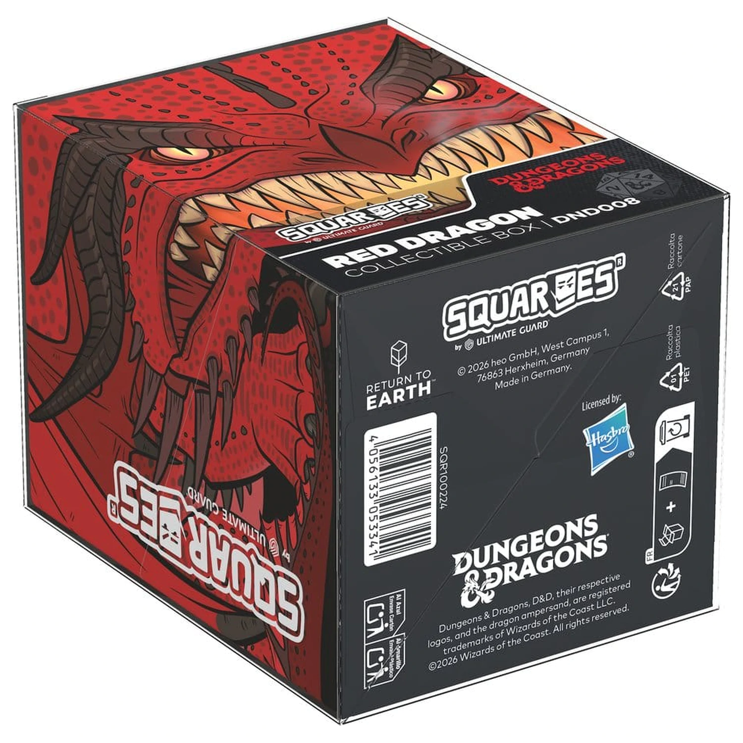 Squaroes Squaroe Dungeons & Dragons DND008 – Roter Drache Produktfoto