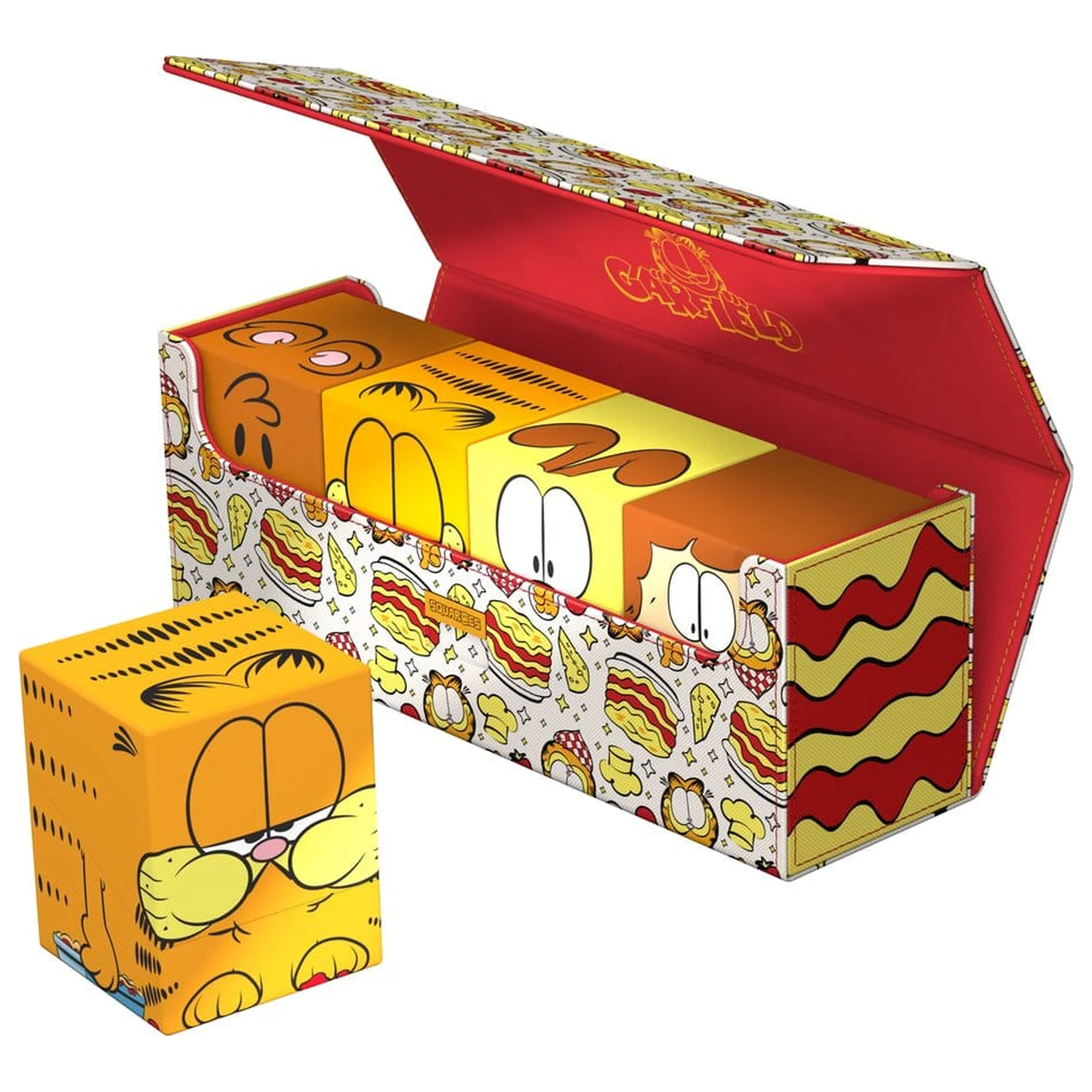 Squaroes Squaroe Garfield Sammlerbox - Monday Survival Lasagna Produktfoto