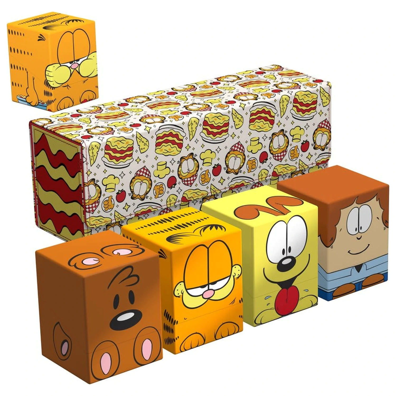 Squaroes Squaroe Garfield Sammlerbox - Monday Survival Lasagna Produktfoto