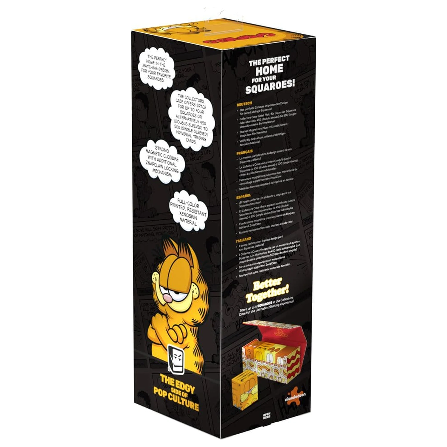 Squaroes Squaroe Garfield Sammlerbox - Monday Survival Lasagna Produktfoto