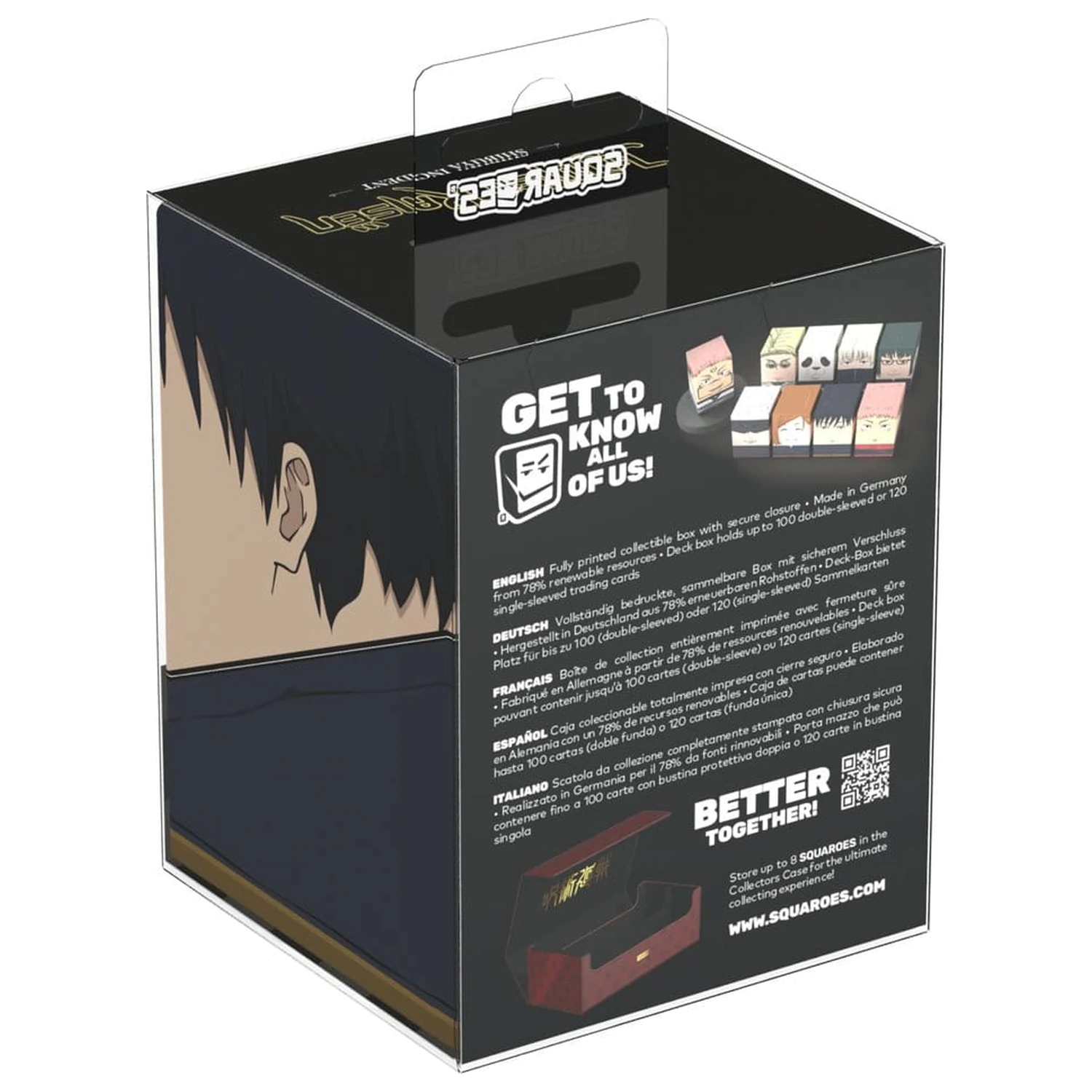 Squaroes Squaroe Jujutsu Kaisen JK002 - Megumi Fushiguro Produktfoto
