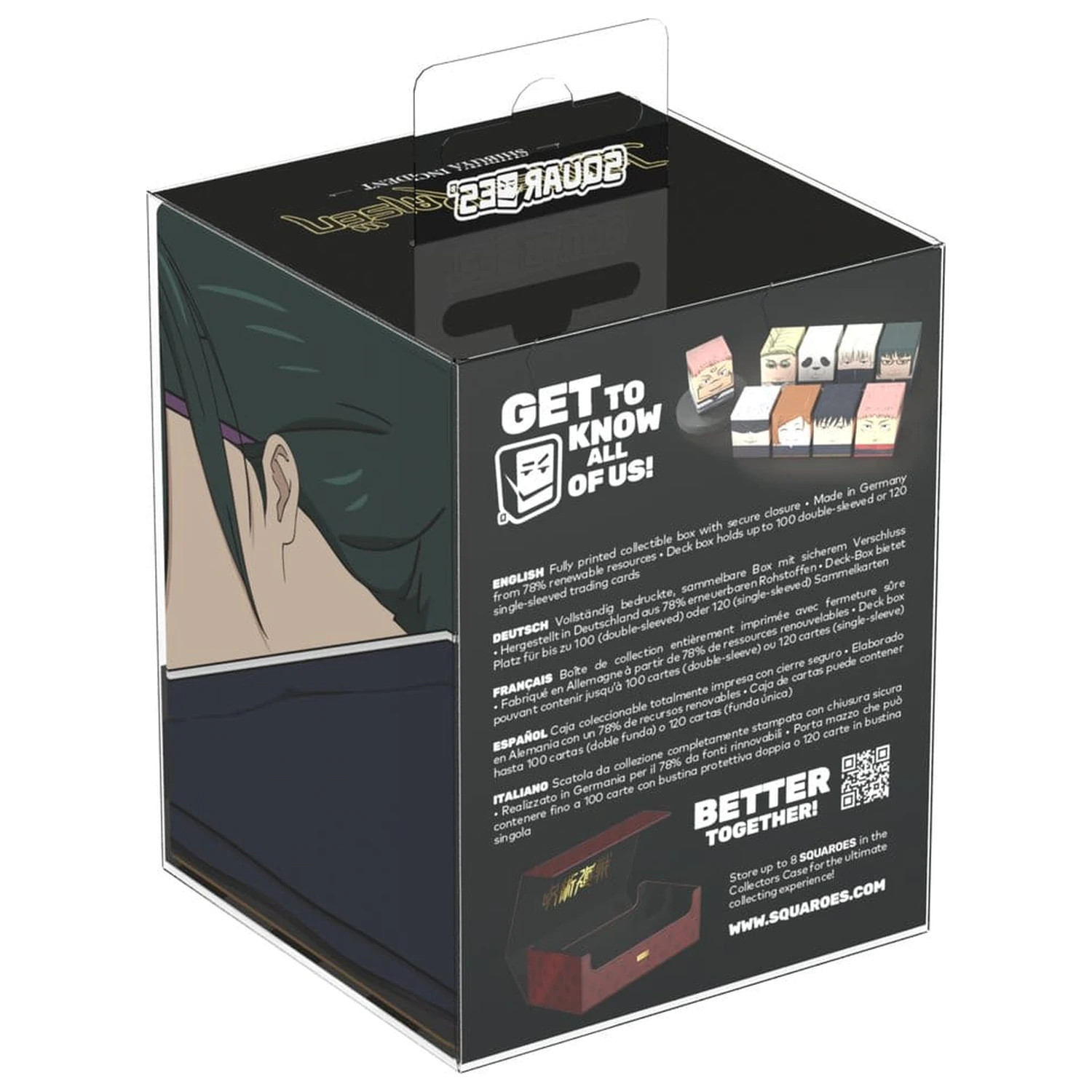 Squaroes Squaroe Jujutsu Kaisen JK004 - Maki Zen'in Produktfoto