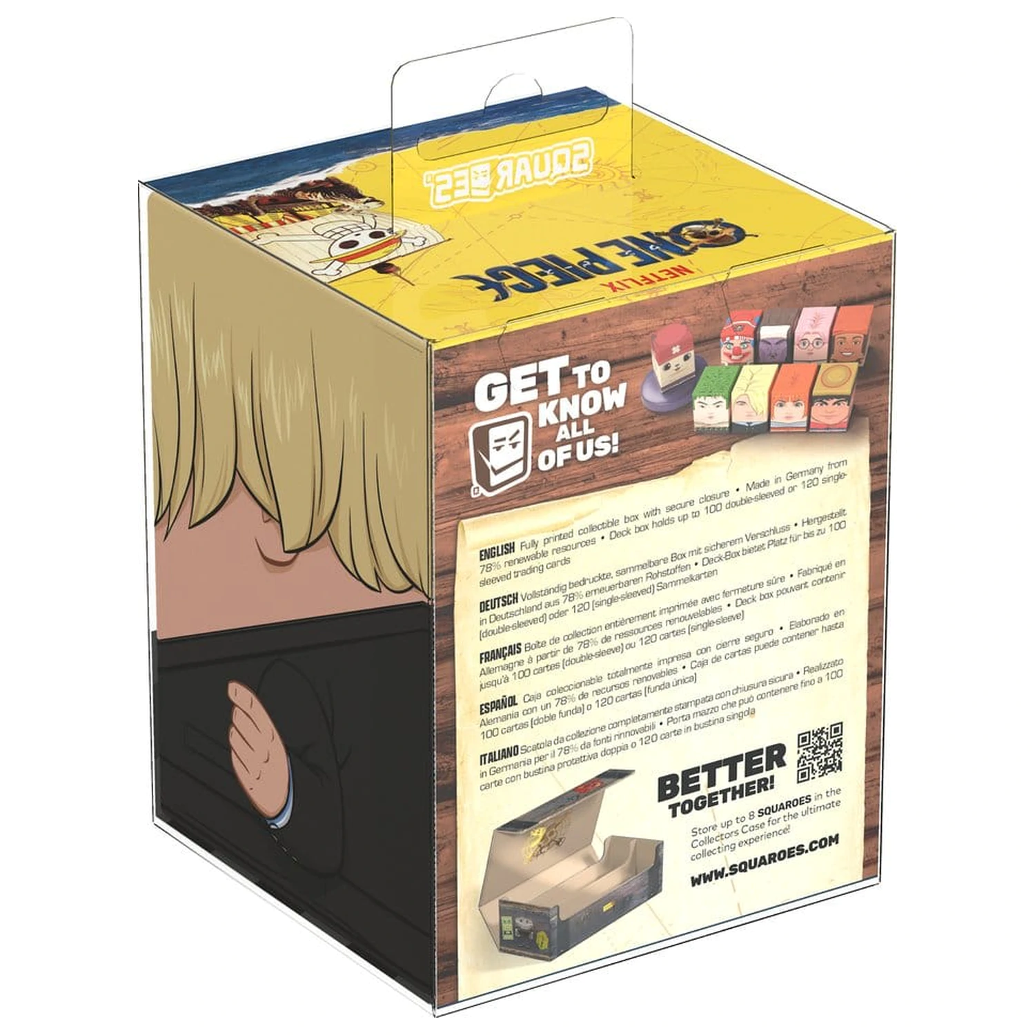 Squaroes Squaroe ONE PIECE OP003 - Sanji Produktfoto