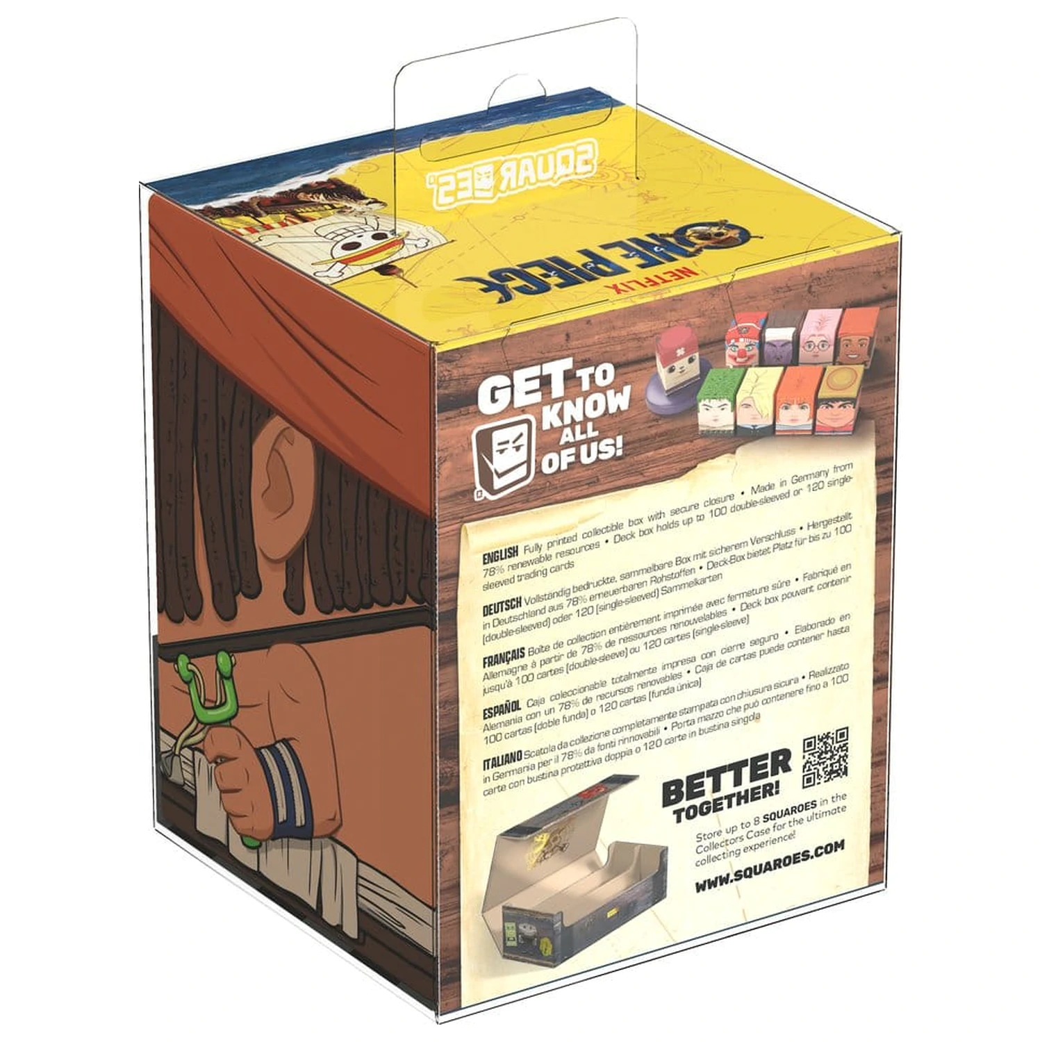 Squaroes Squaroe EINS STÜCK OP005 - Usopp Produktfoto