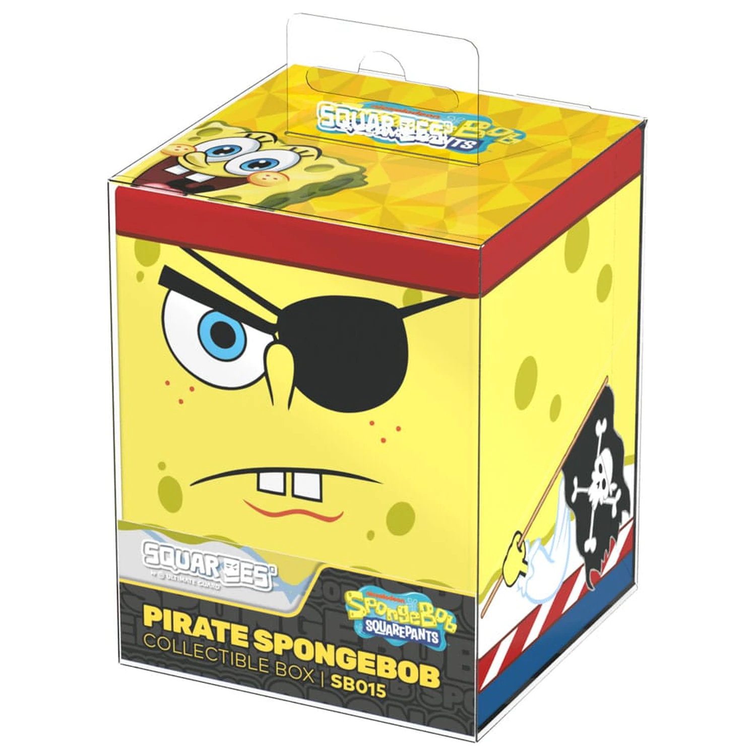 Squaroes Squaroe Schwamm SpongeBob SquarePants™ SB015 - Pirat Spongebob Produktfoto