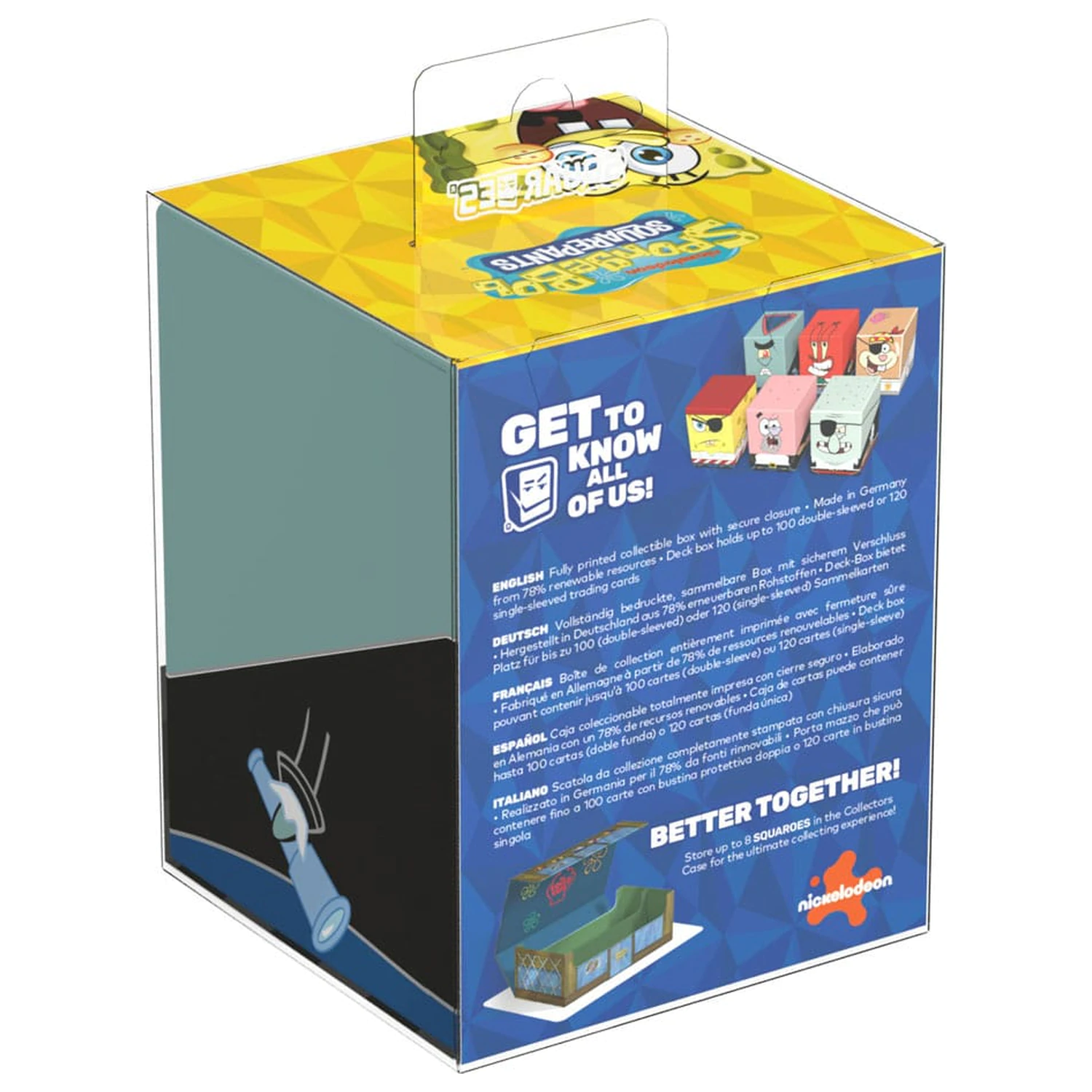 Squaroes Squaroe Schwamm Bob SquarePants™ SB018 - Pirat Plankton Produktfoto