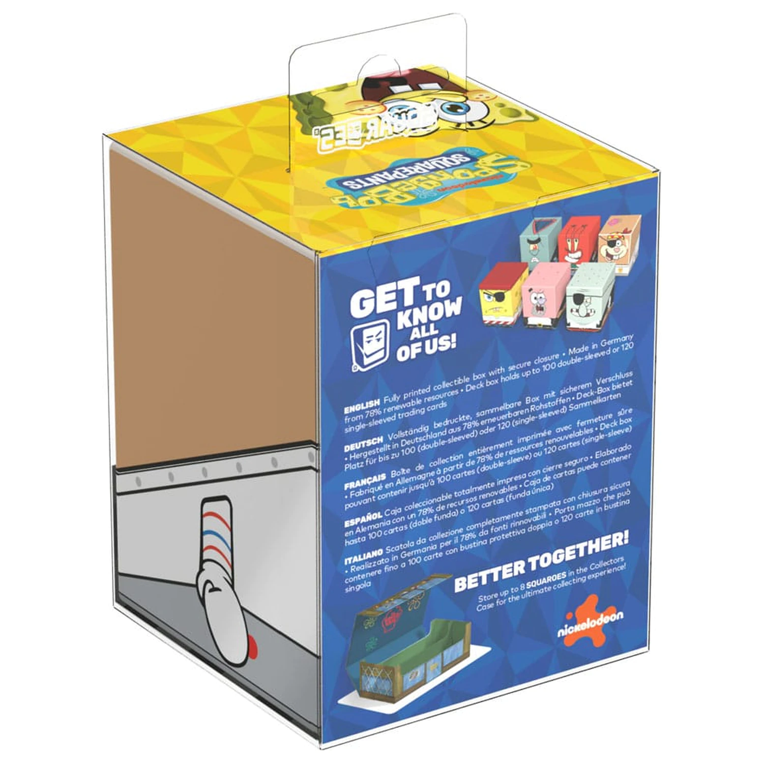 Squaroes Squaroe Schwamm SpongeBob SquarePants™ SB020 - Pirate Sandy Produktfoto