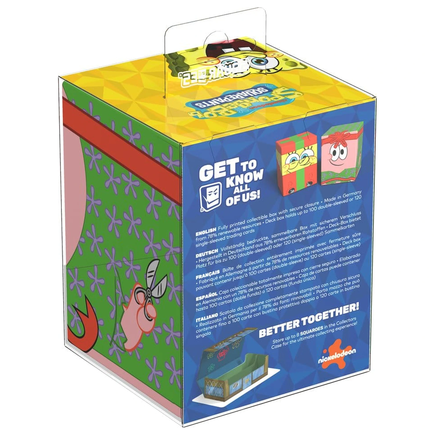 Squaroes Squaroe Schwamm SpongeBob SquarePants™ SB022 - Holiday Patrick Produktfoto
