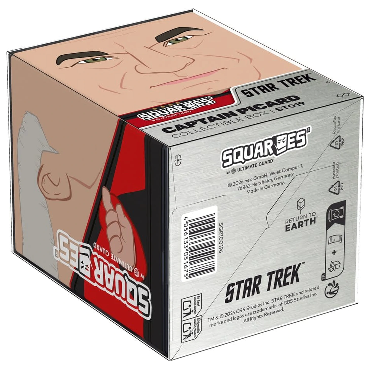 Squaroes Squaroe Star Trek: The Next Generation ST019 - Captain Picard Produktfoto