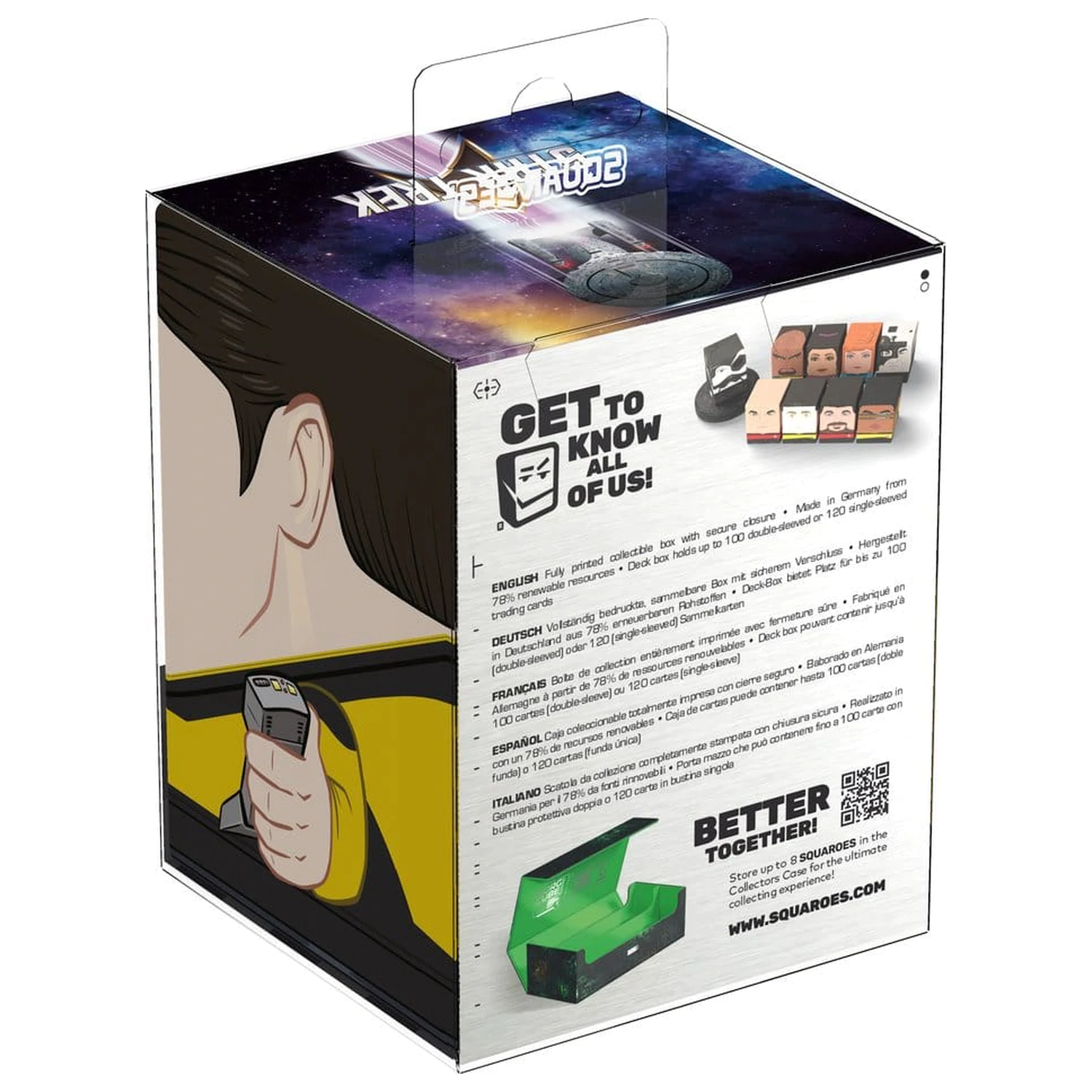 Squaroes Squaroe Star Trek: The Next Generation ST020 - Data Produktfoto