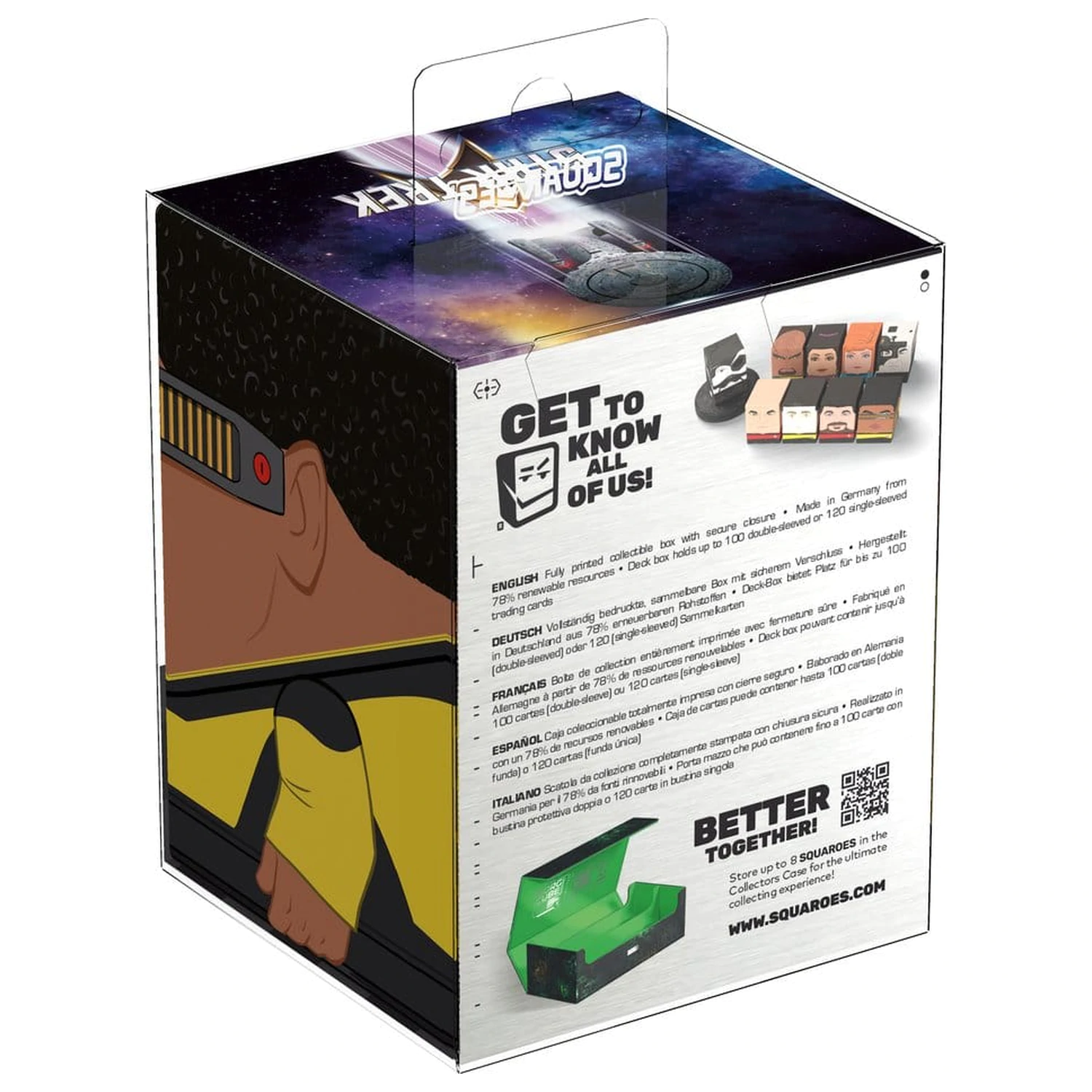 Squaroes Squaroe Star Trek: The Next Generation ST022 - Geordi La Forge Produktfoto