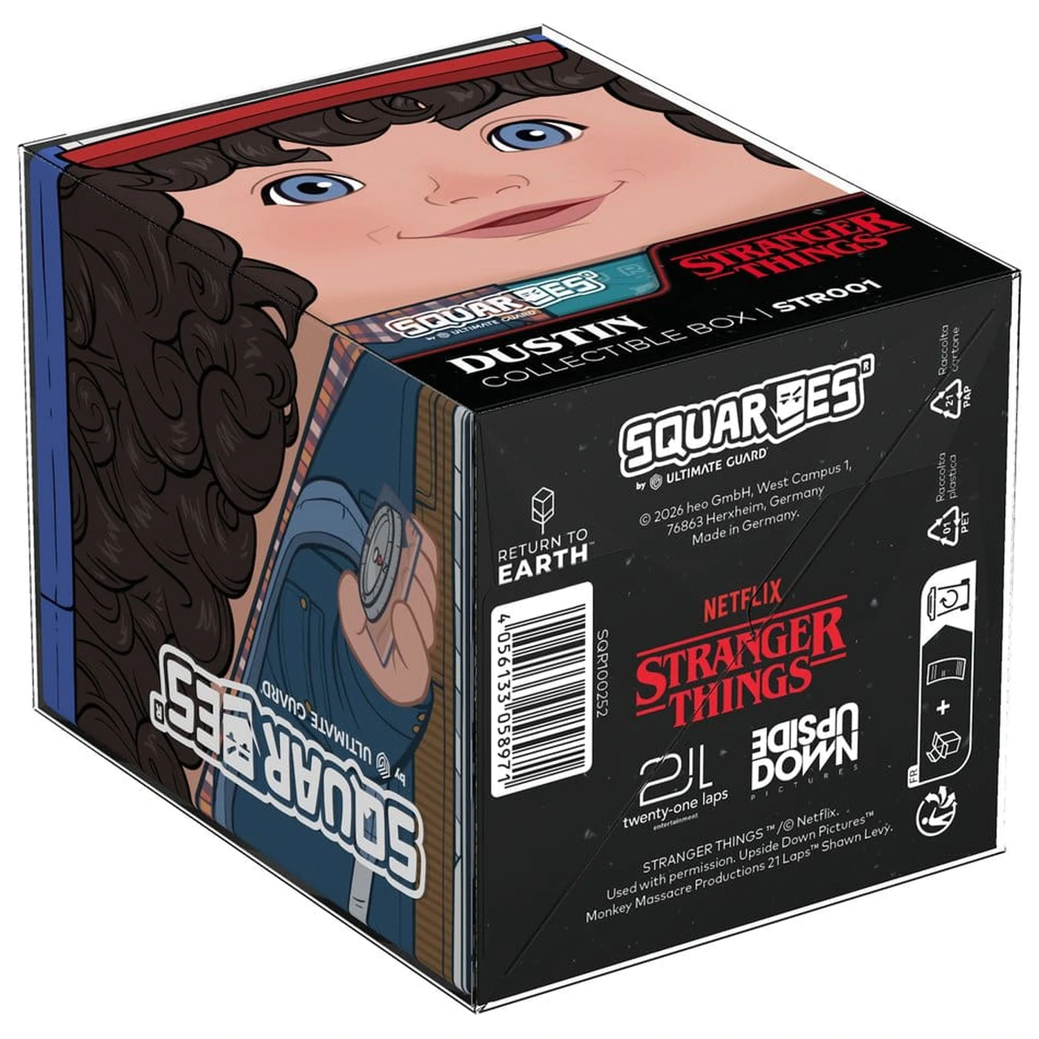 Squaroes Squaroe Stranger Things STR001 - Dustin Produktfoto