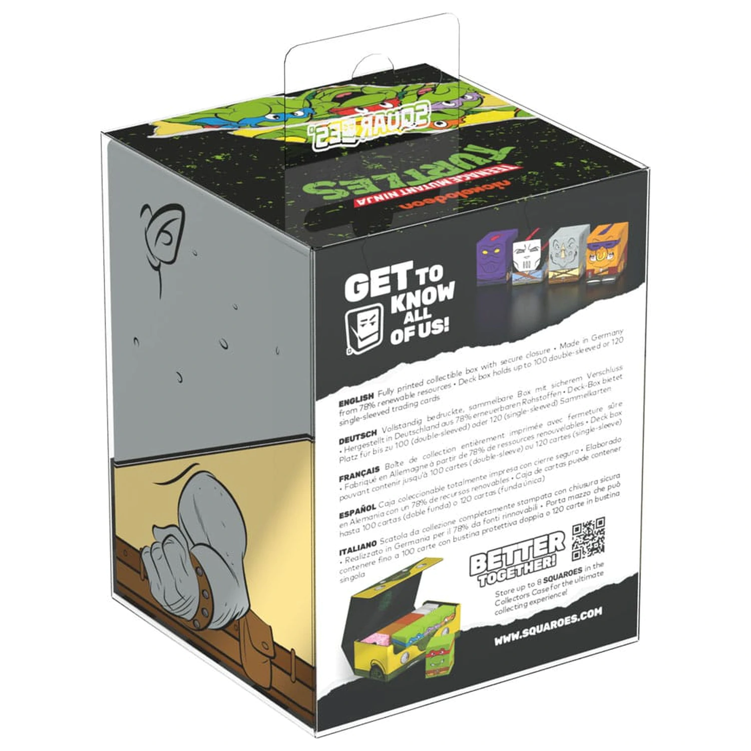 Squaroes - Squaroe Teenage Mutant Ninja Turtles™ NT010 - Rocksteady Produktfoto