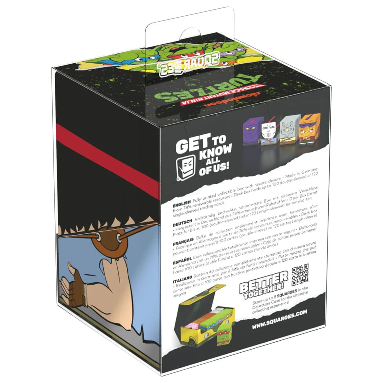 Squaroes - Squaroe Teenage Mutant Ninja Turtles™ NT012 - Casey Jones Produktfoto