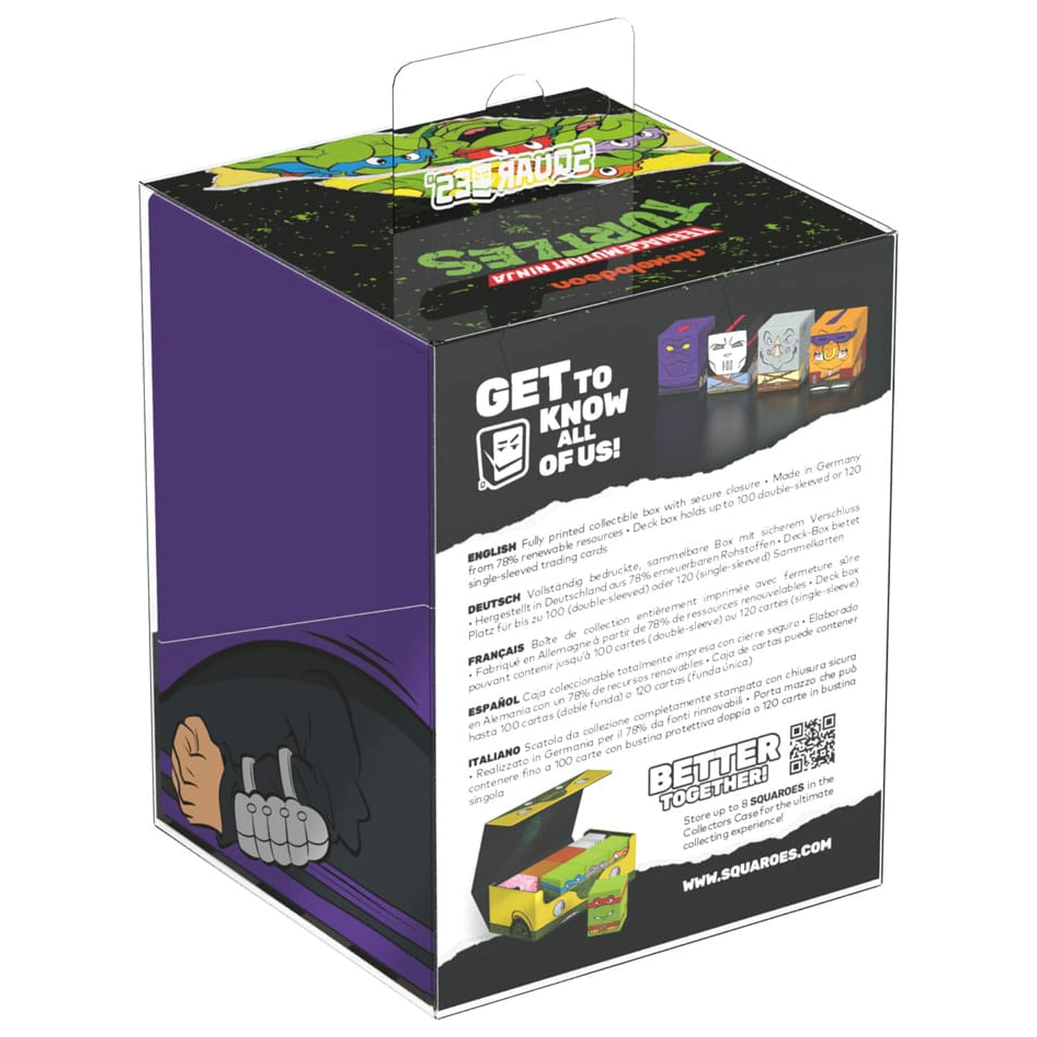 Squaroes - Squaroe Teenage Mutant Ninja Turtles™ NT013 - FootClan Produktfoto