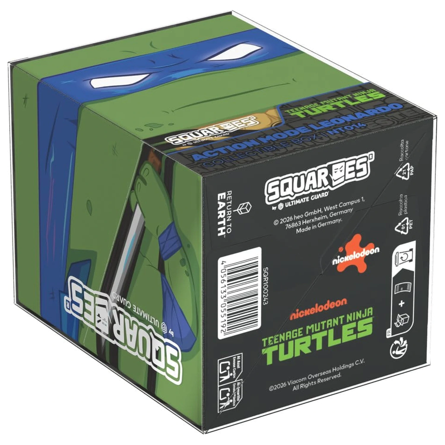 Squaroes Squaroe Teenage Mutant Ninja Turtles NT014 – Action Modus Leonardo Produktfoto