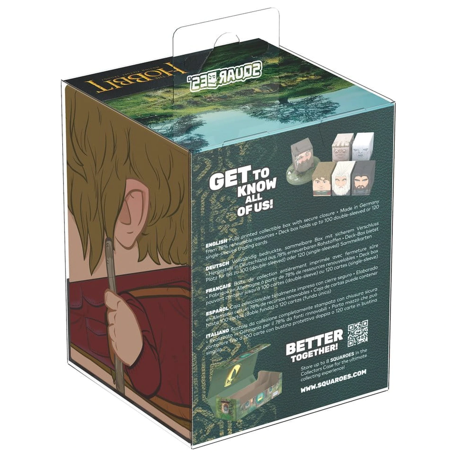 Squaroes Squaroe The Hobbit HOB001 - Bilbo Baggins Produktfoto