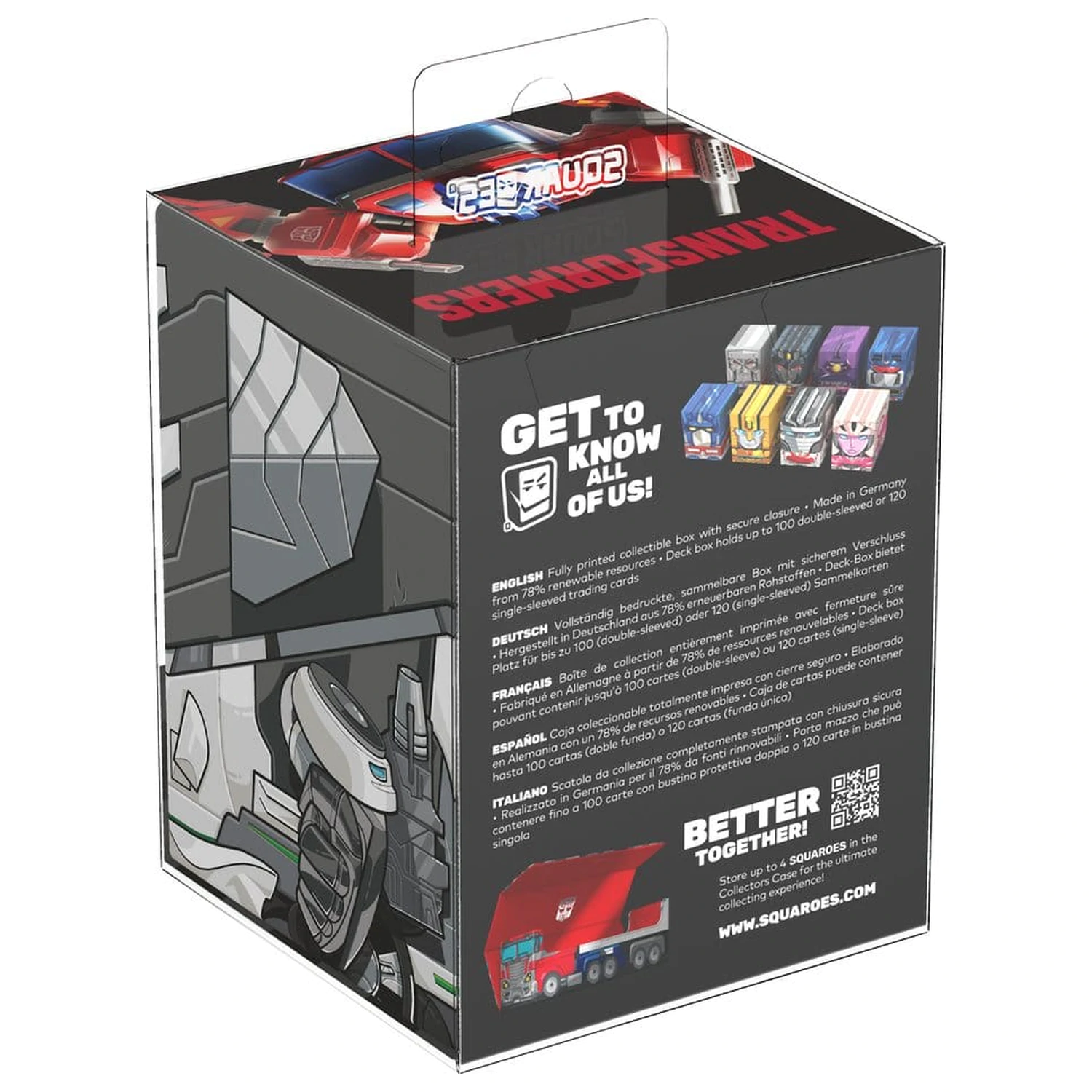 Squaroes Squaroe Transformers TR003 - Wheeljack Produktfoto