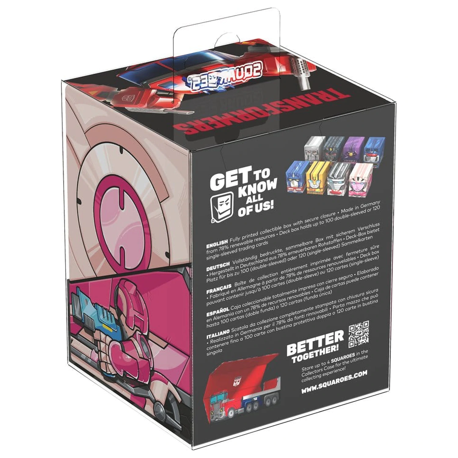 Squaroes Squaroe Transformers TR004 - Arcee Produktfoto
